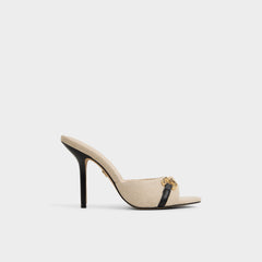 Madelynie in Open Natural - Heeled mule