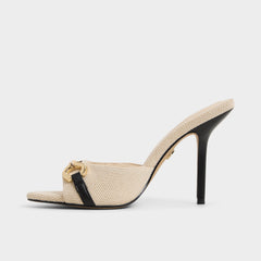 Madelynie in Open Natural - Heeled mule