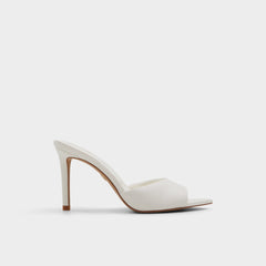 Stiletto heel Anniebrilden White Women's Heeled mules - Heeled mule