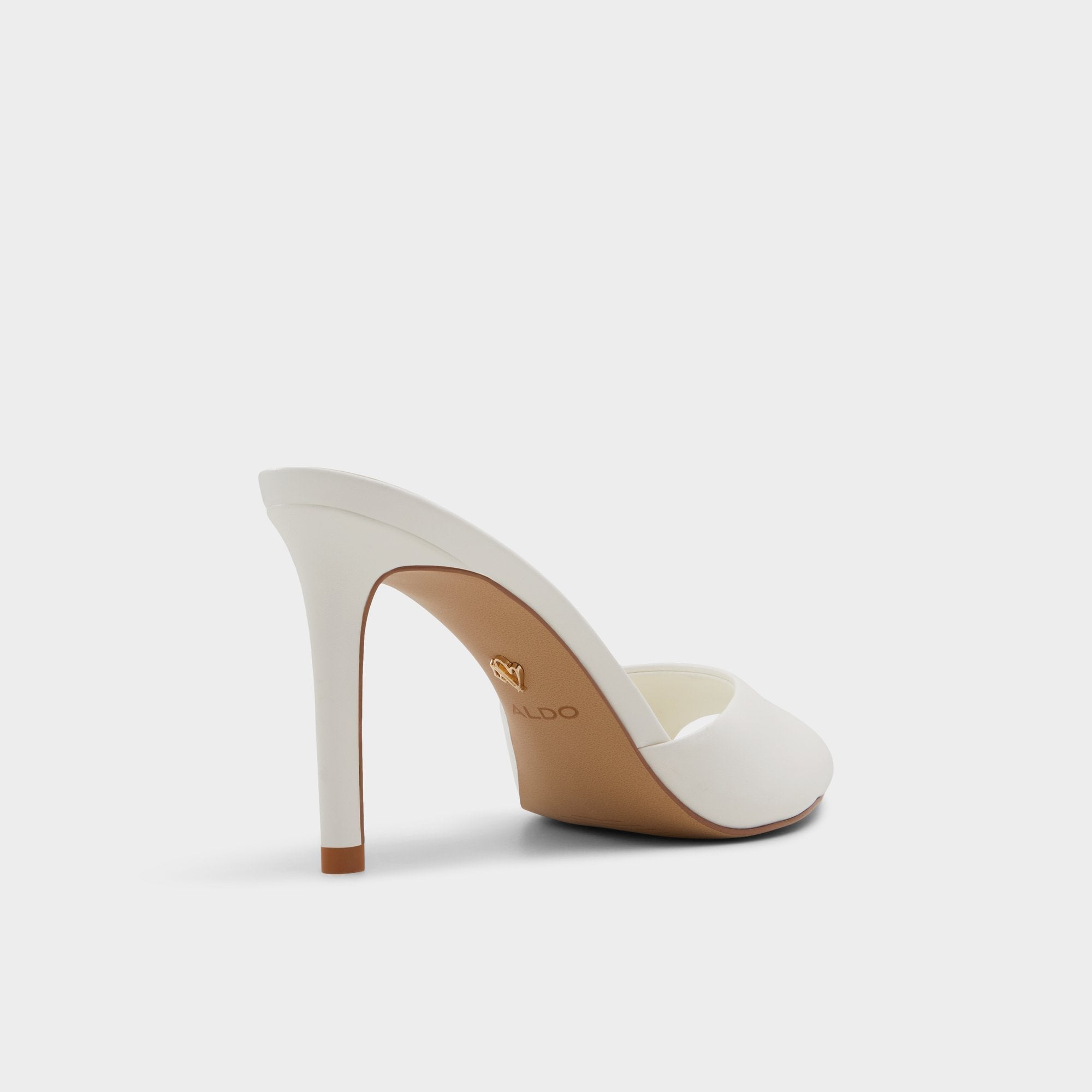 Stiletto heel Anniebrilden White Women's Heeled mules - Heeled mule