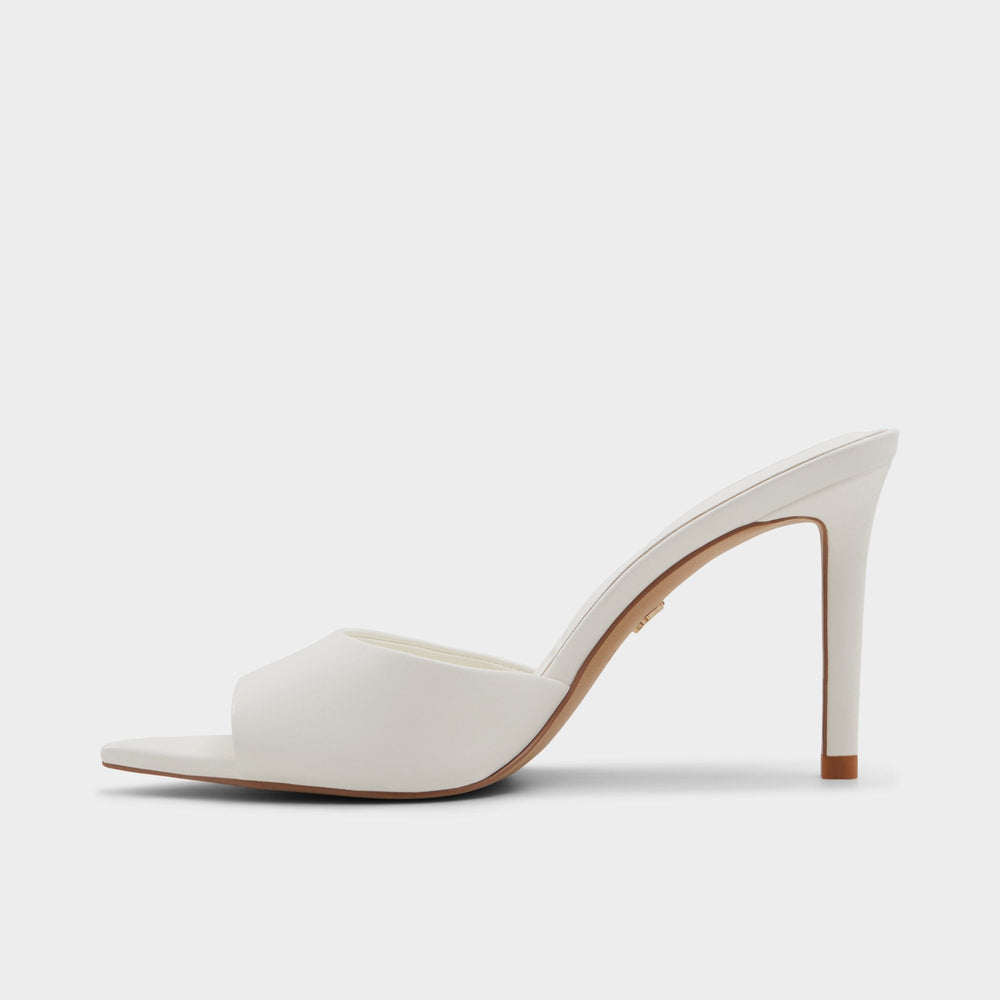 Stiletto heel Anniebrilden White Women's Heeled mules - Heeled mule