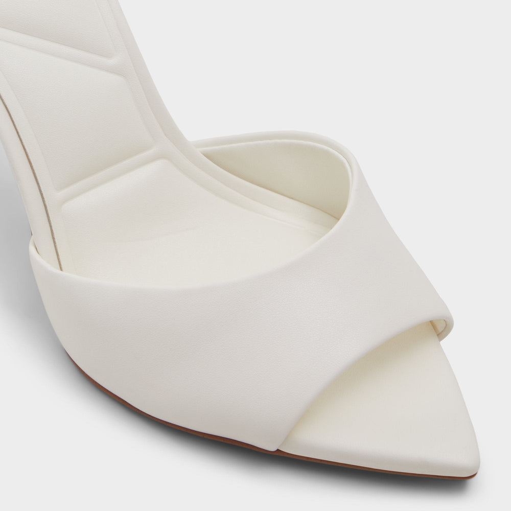 Stiletto heel Anniebrilden White Women's Heeled mules - Heeled mule
