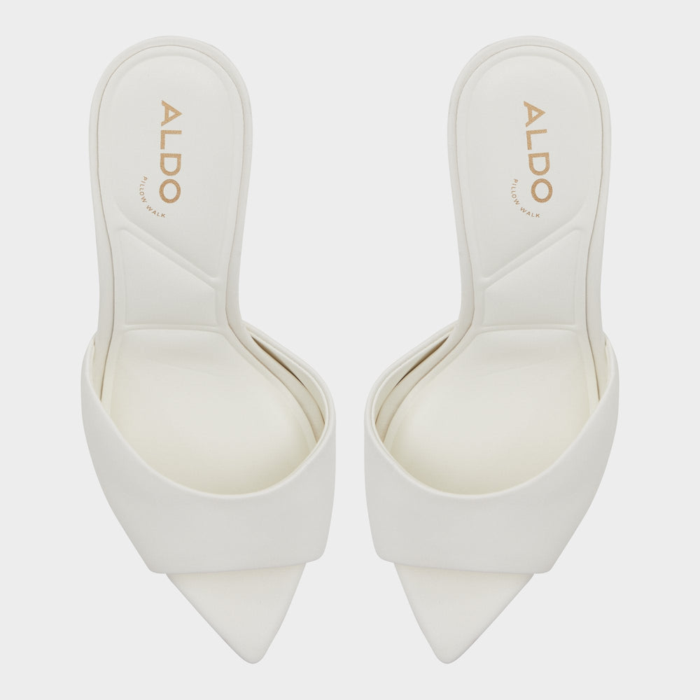 Stiletto heel Anniebrilden White Women's Heeled mules - Heeled mule