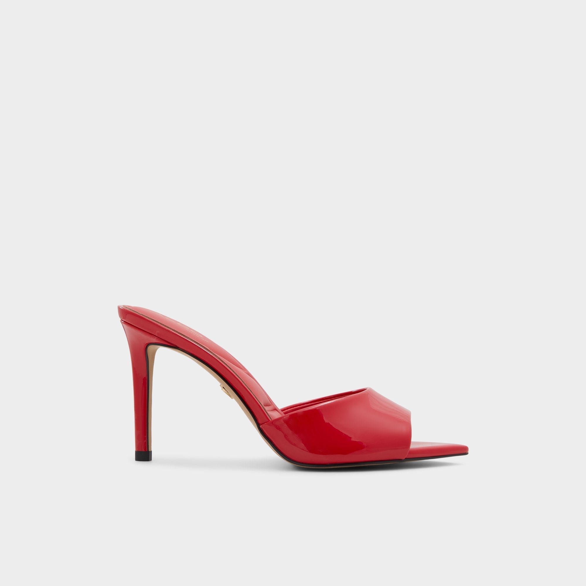 Anniebrilden Red Women's Heeled mules - Heeled mule Stiletto heel