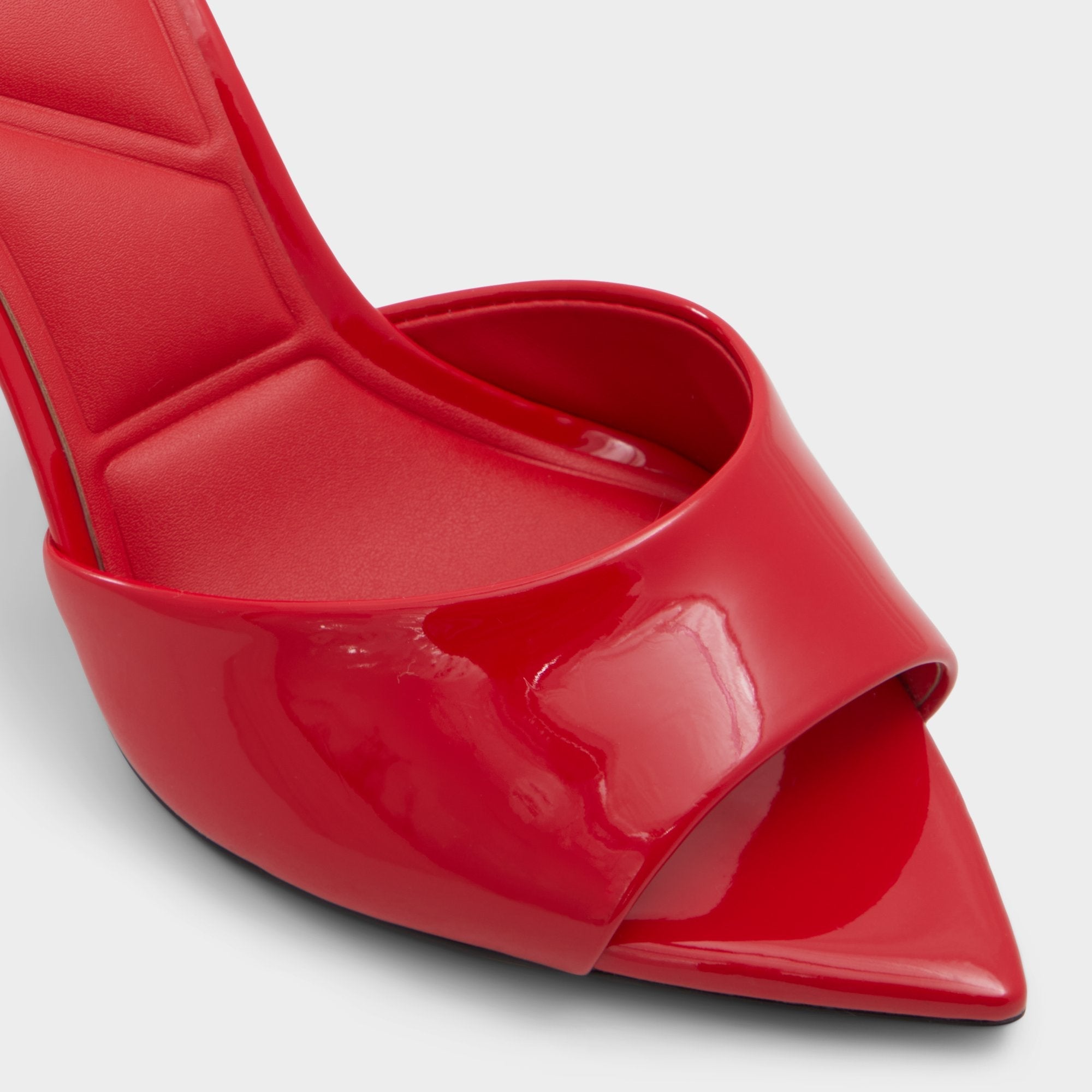 Anniebrilden Red Women's Heeled mules - Heeled mule Stiletto heel