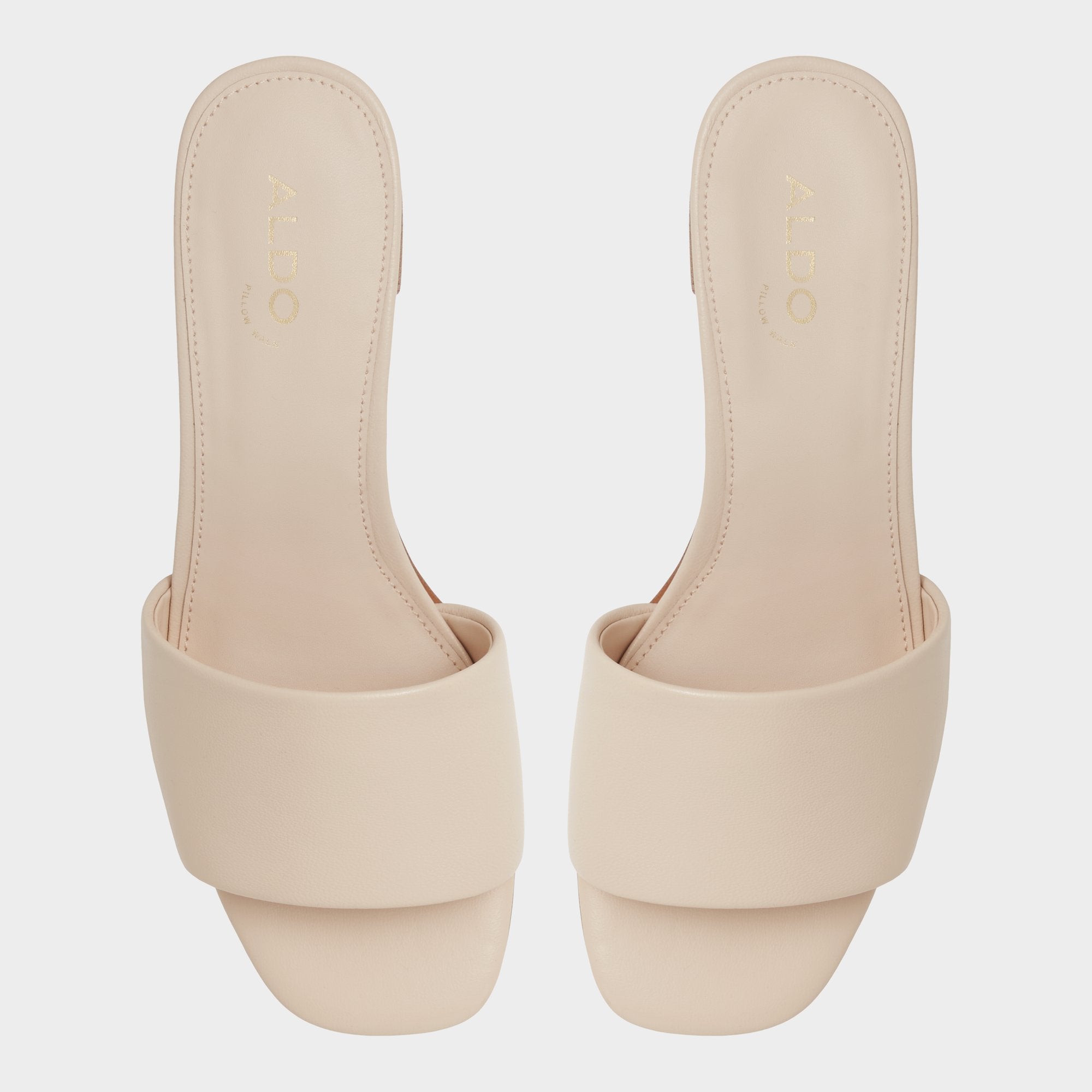 Claudina Other Beige Women's Block heels - Heeled mule Block heel