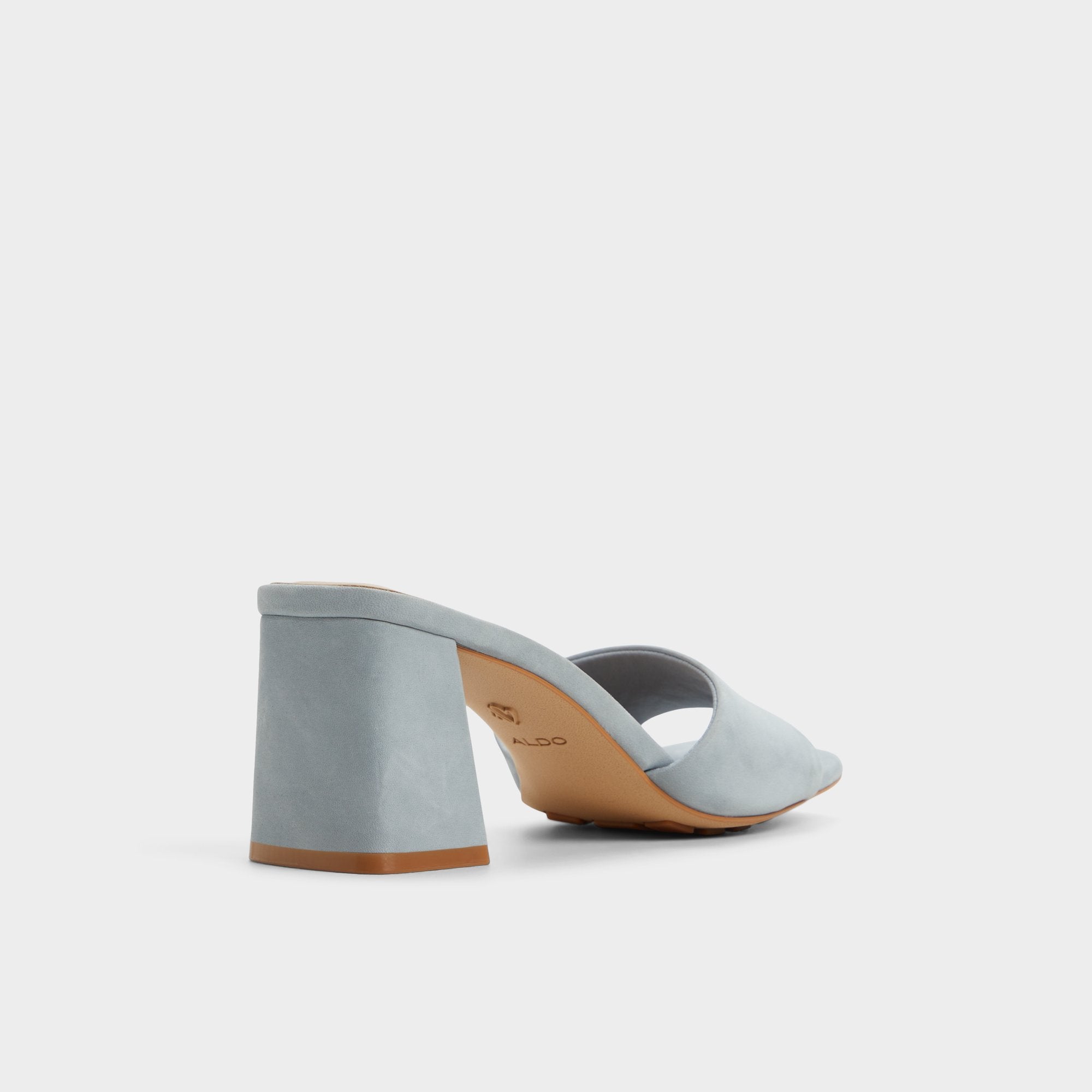 Block heel Tisha Other Blue Women's Heeled mules - Heeled mule
