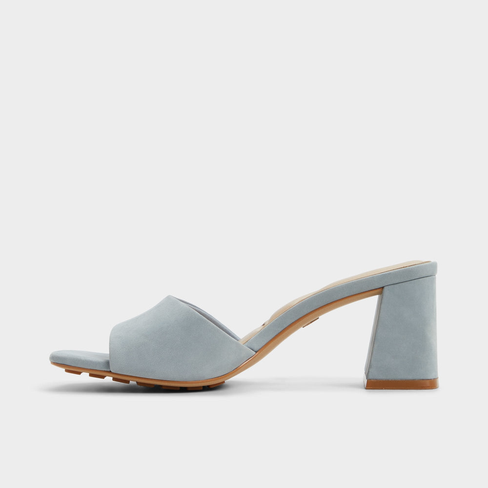 Block heel Tisha Other Blue Women's Heeled mules - Heeled mule