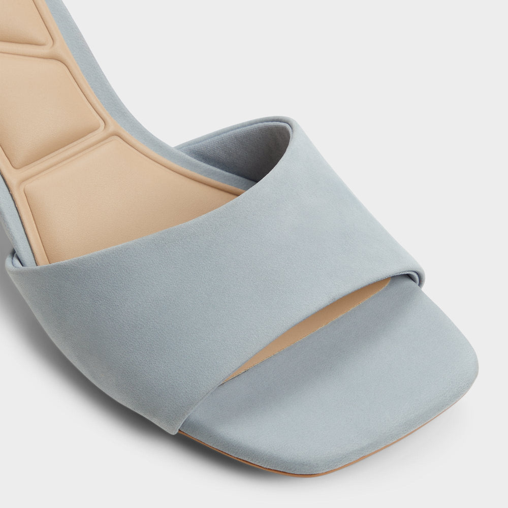 Block heel Tisha Other Blue Women's Heeled mules - Heeled mule