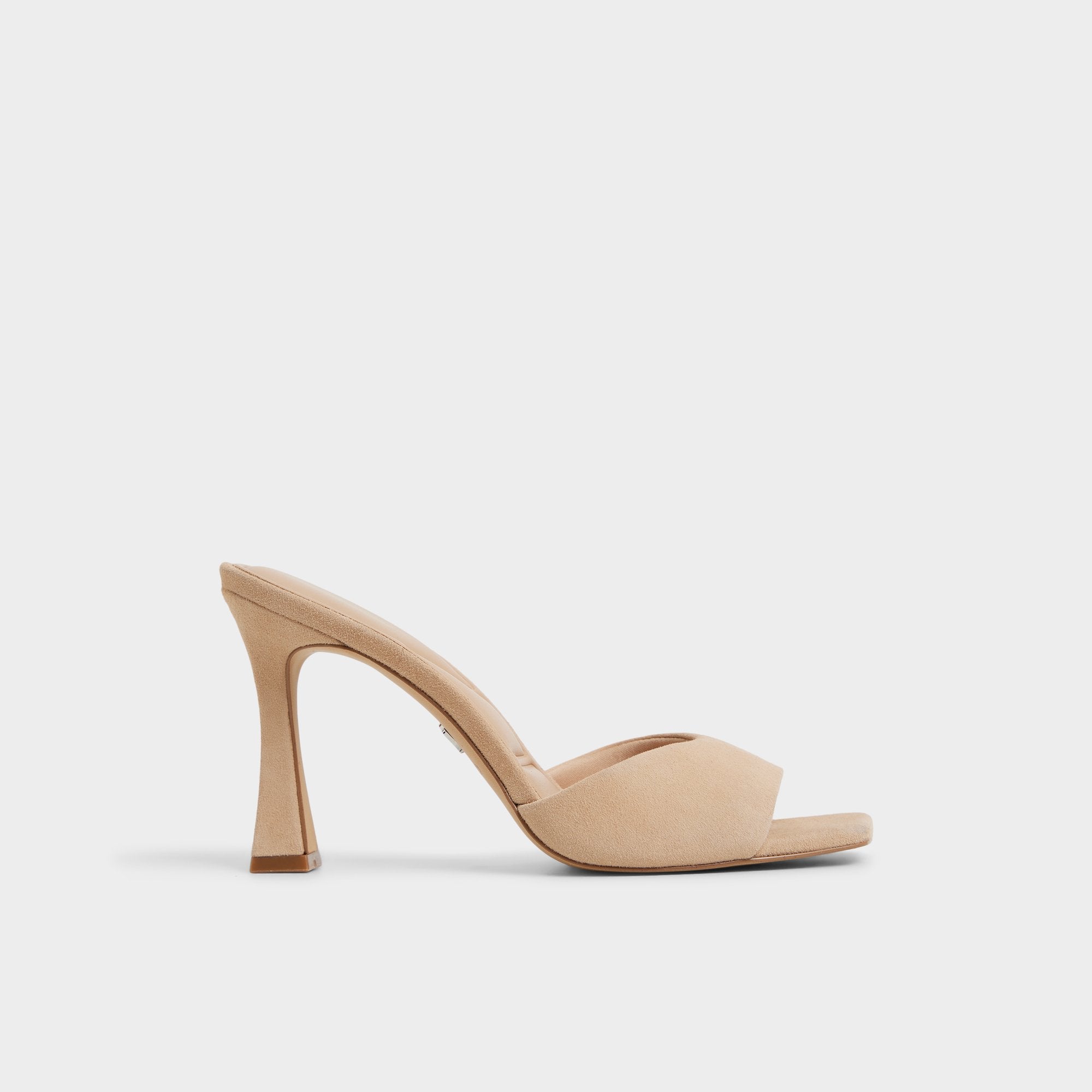 Stiletto heel Jennifer in Medium Beige - Heeled mule
