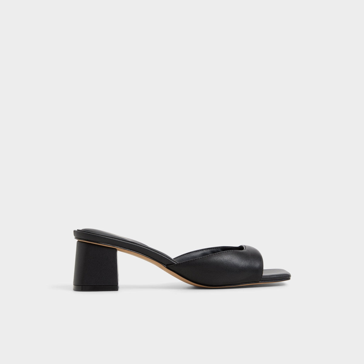 Block heel Aneky in Black - Heeled mule