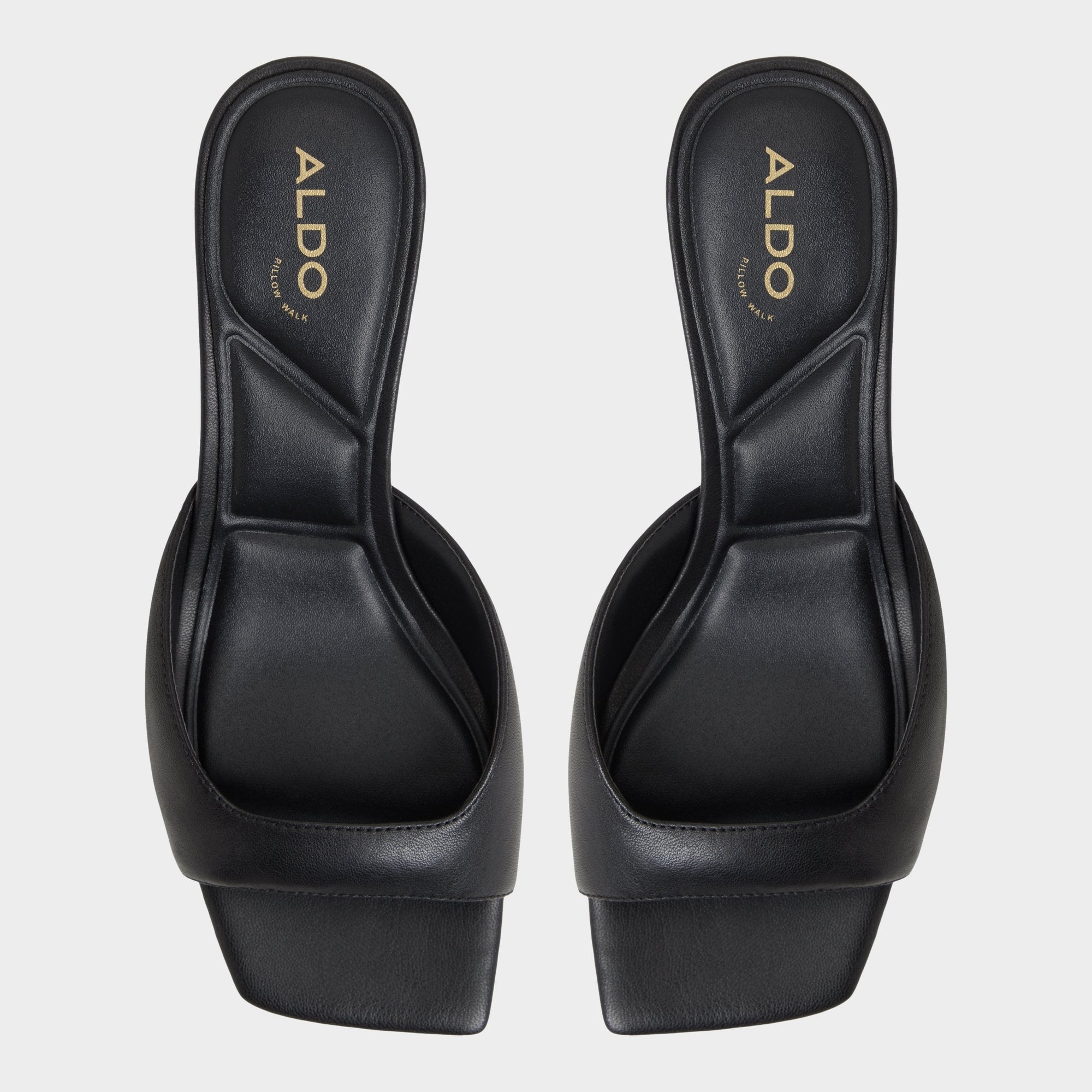 Block heel Aneky in Black - Heeled mule