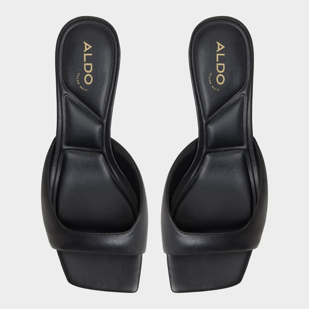 Block heel Aneky in Black - Heeled mule