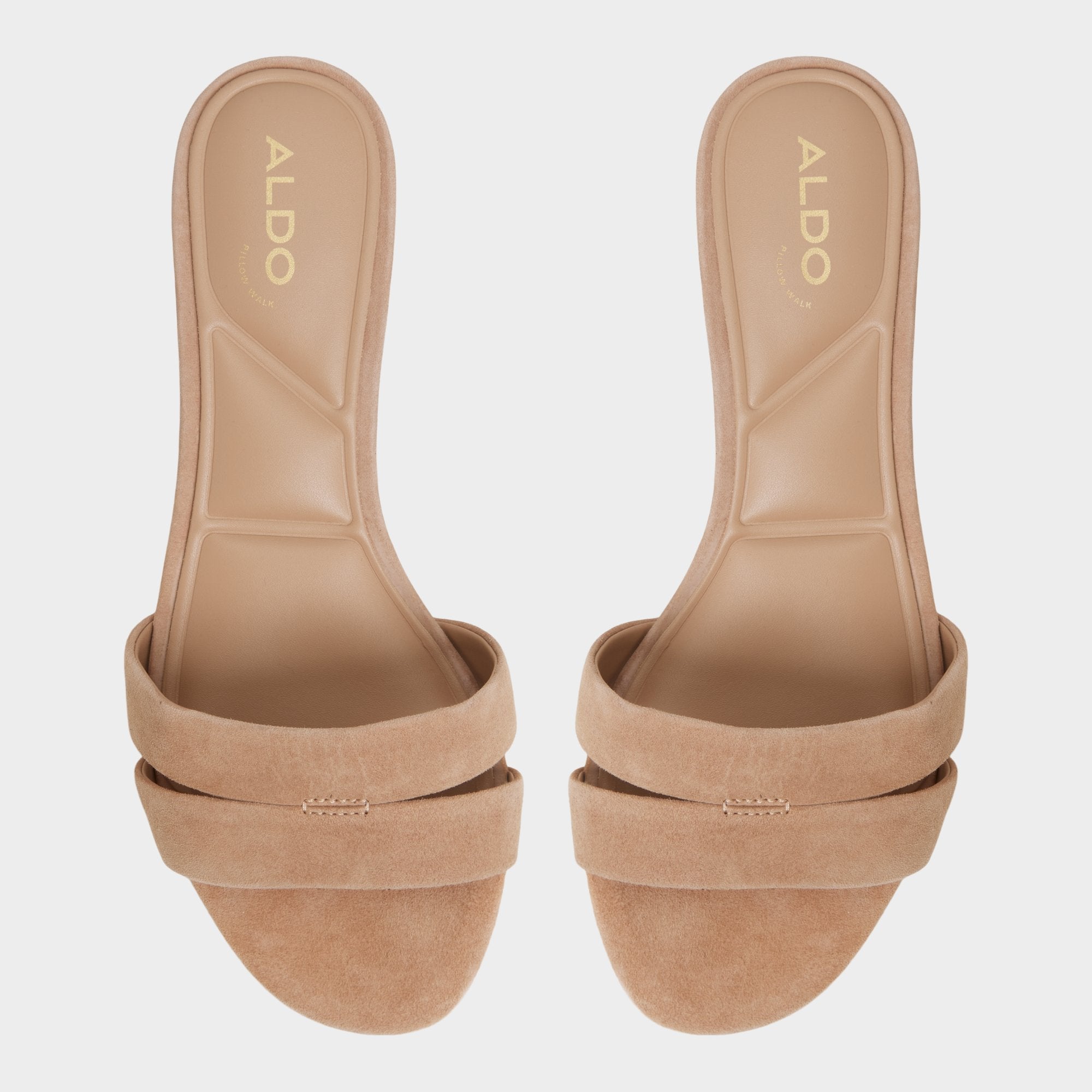 Scarletta Medium Brown Women's Heeled mules - Heeled mule Kitten heel