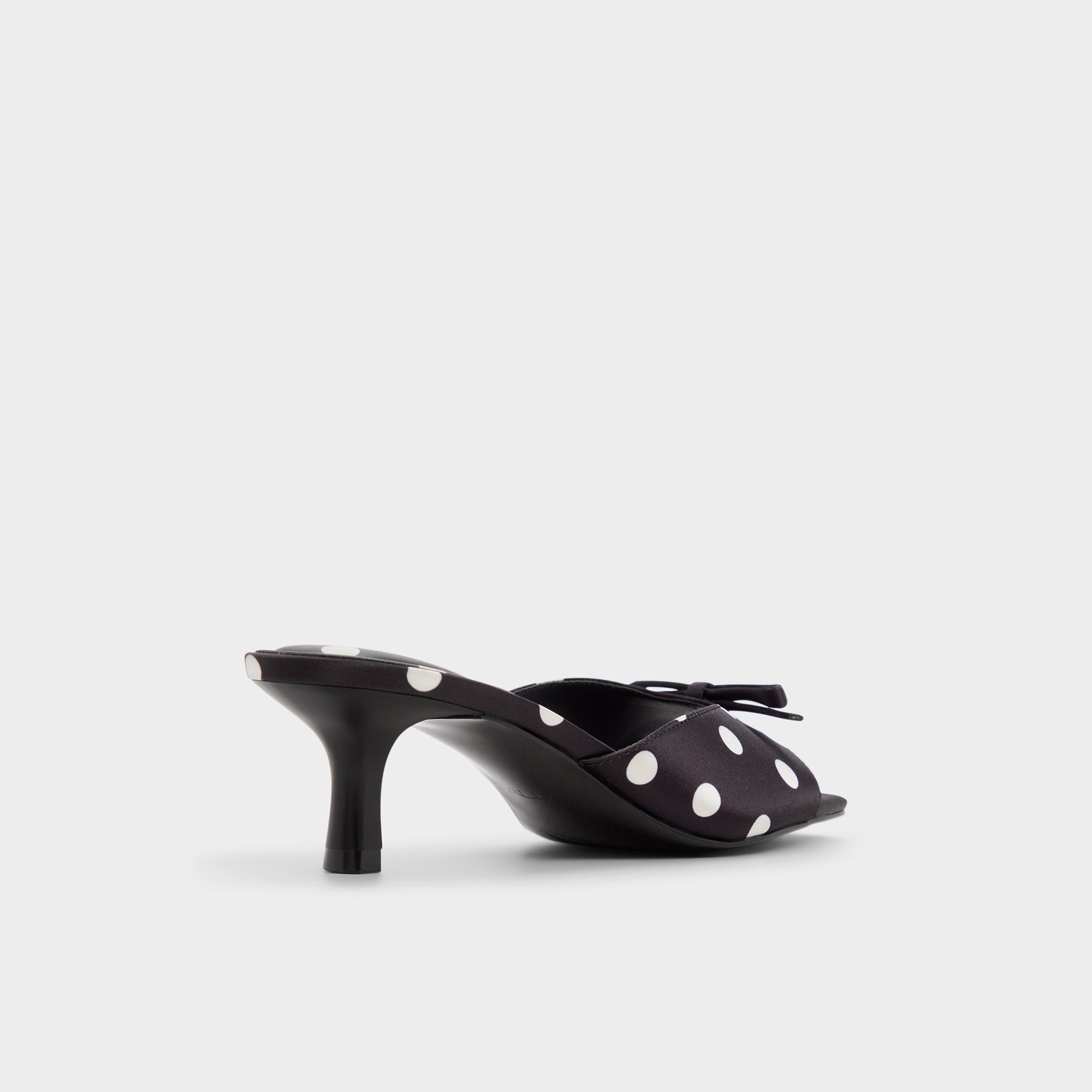 Stiletto heel Belerose in Black White - Heeled mule