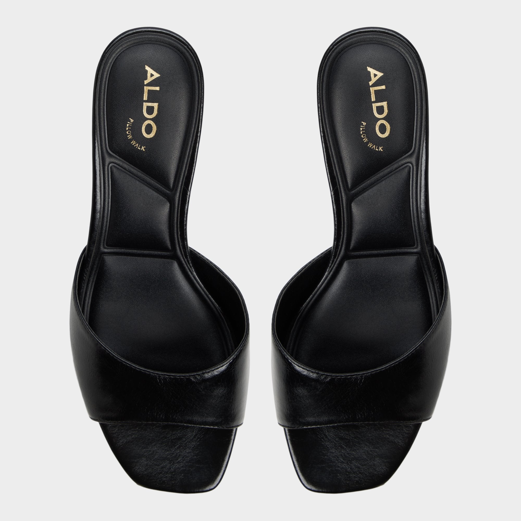 Haeden Black Women's Heeled mules - Heeled mule Kitten heel