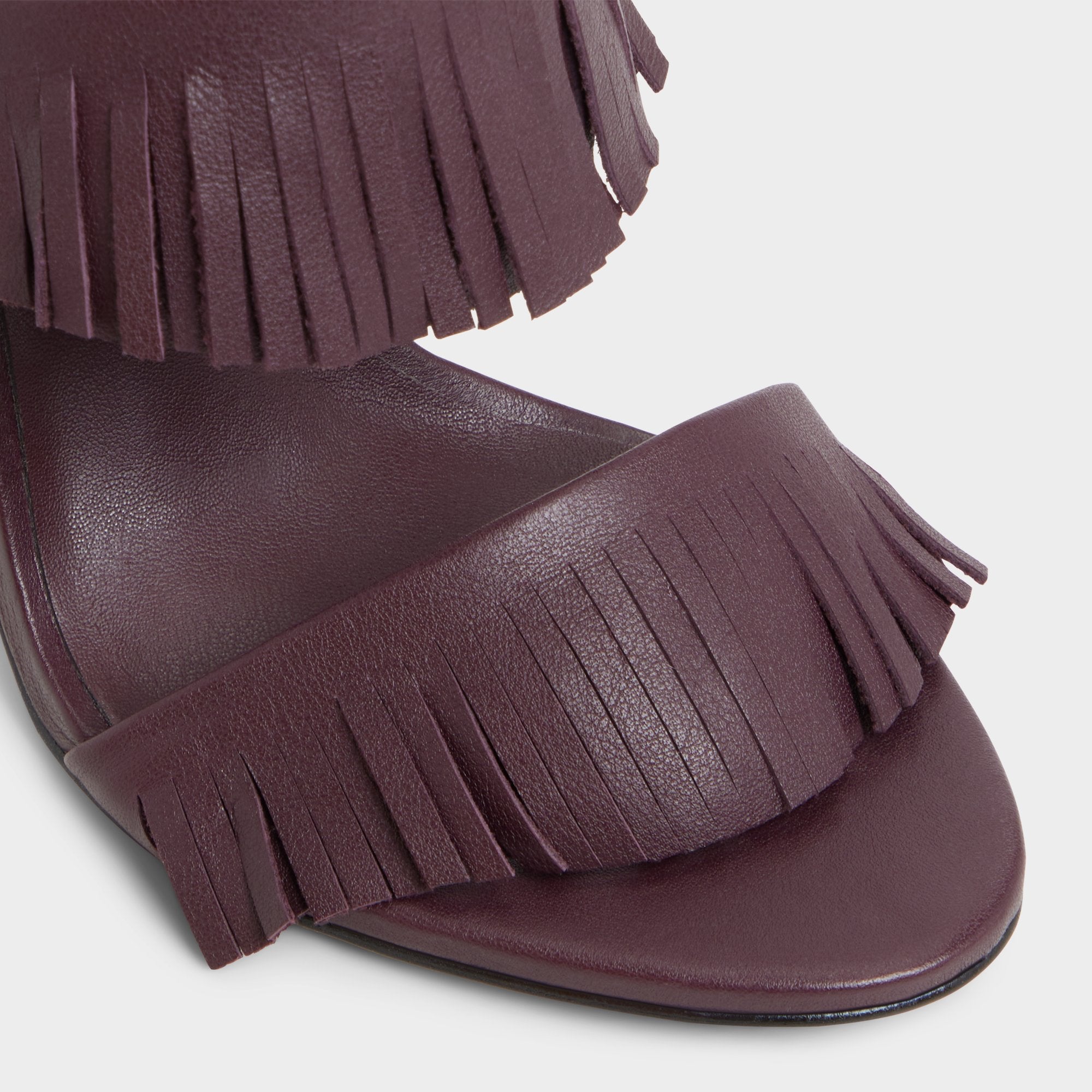 Nahanie in Bordo - Heeled mule Stiletto heel
