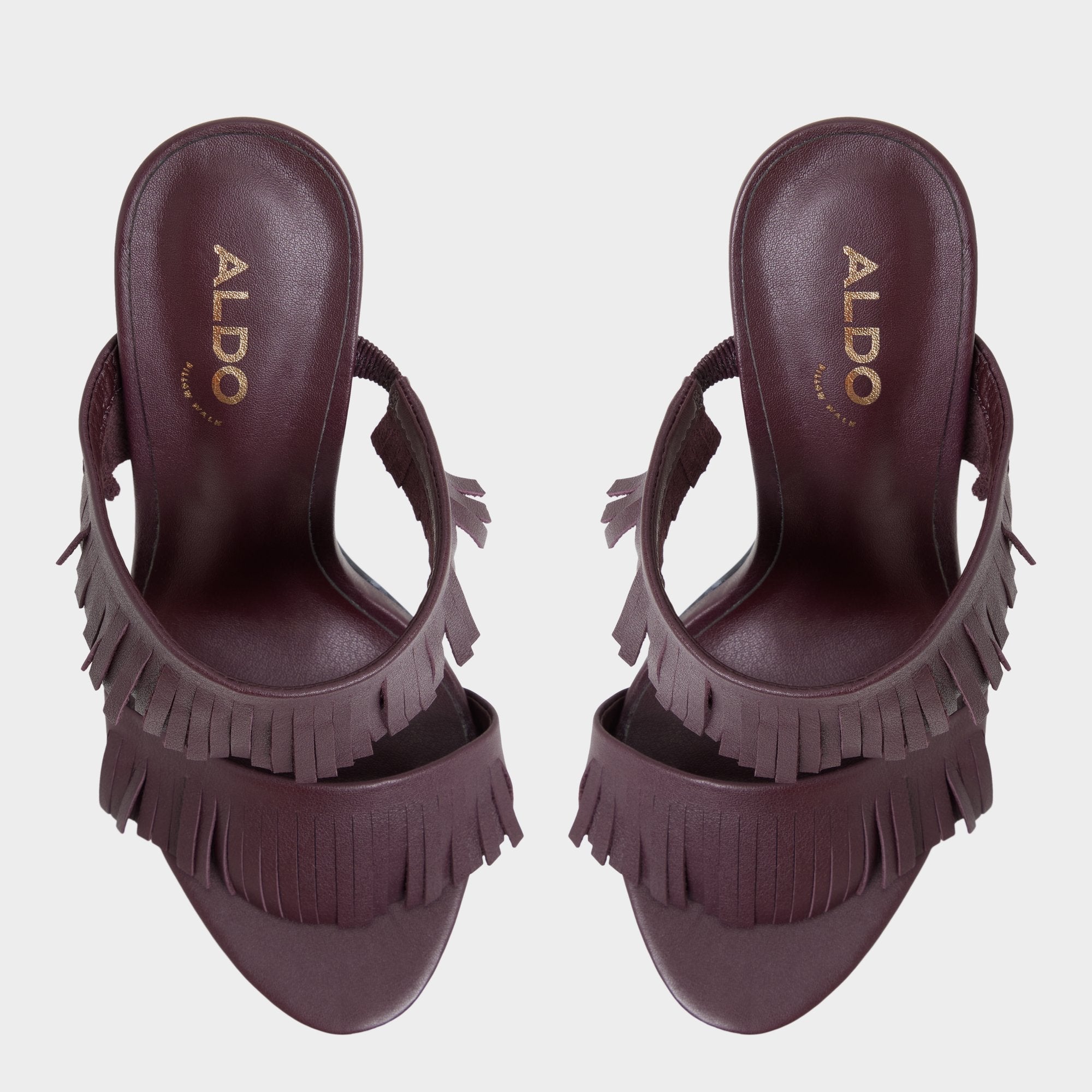 Nahanie in Bordo - Heeled mule Stiletto heel