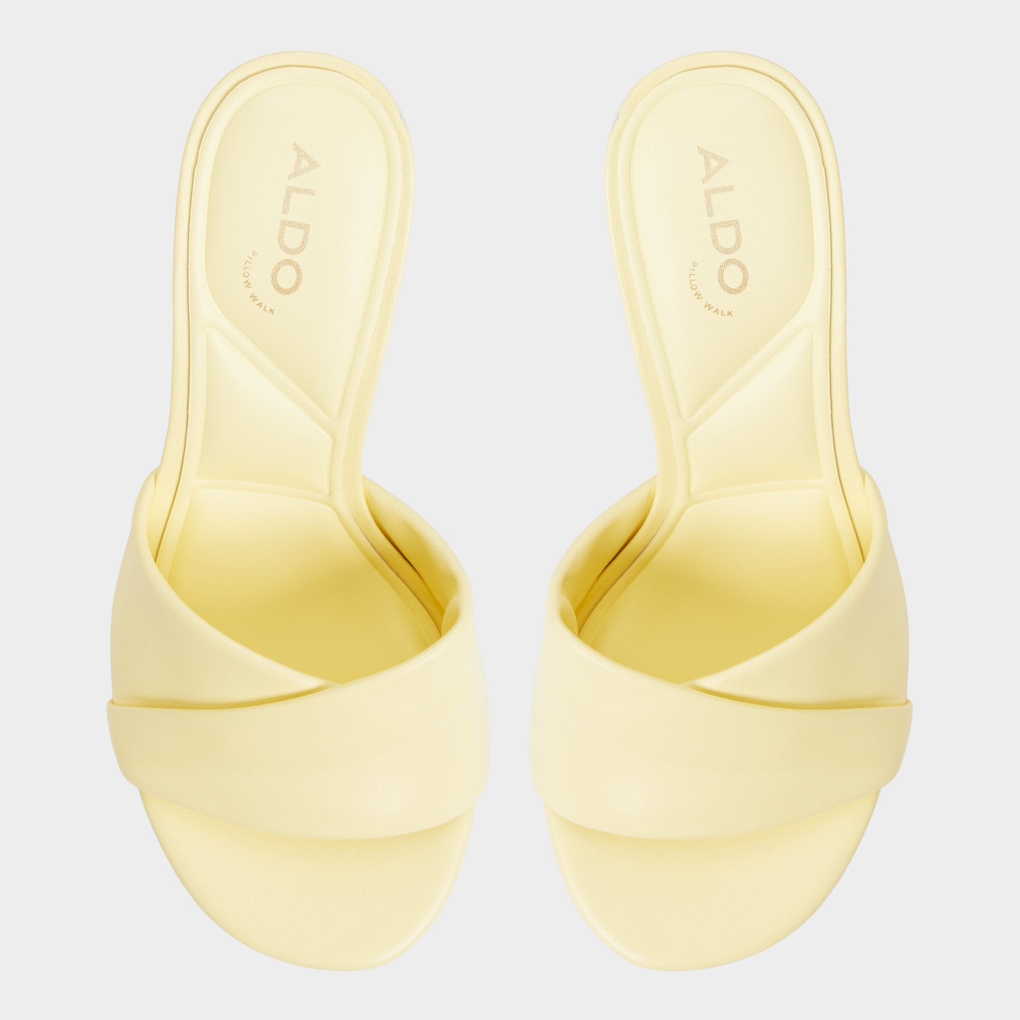 Lyhanna Light Yellow Women's Heeled mules - Heeled mule Stiletto heel