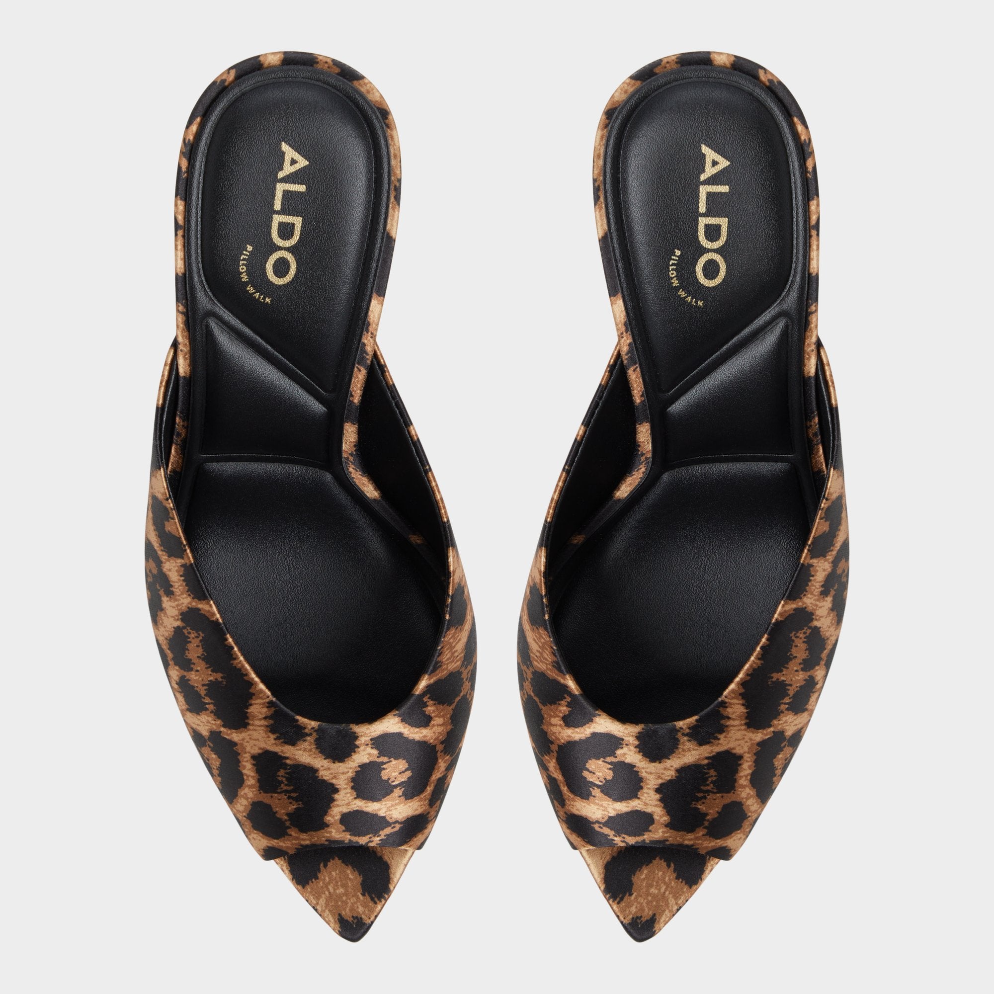 Stiletto heel Elenara Brown Multi Women's Heeled mules - Heeled mule