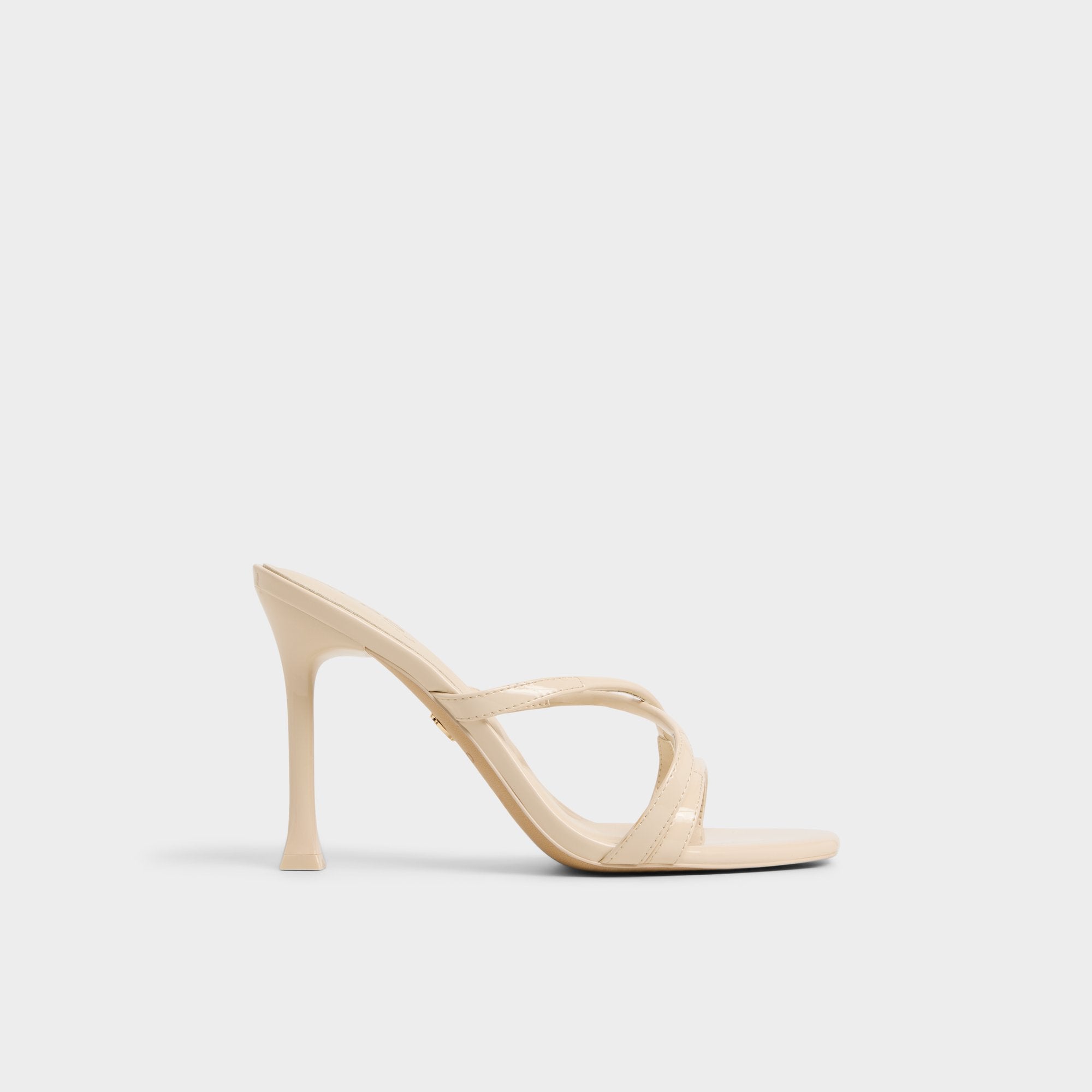 Stiletto heel Velaia Light Beige Women's Heeled mules - Heeled mule