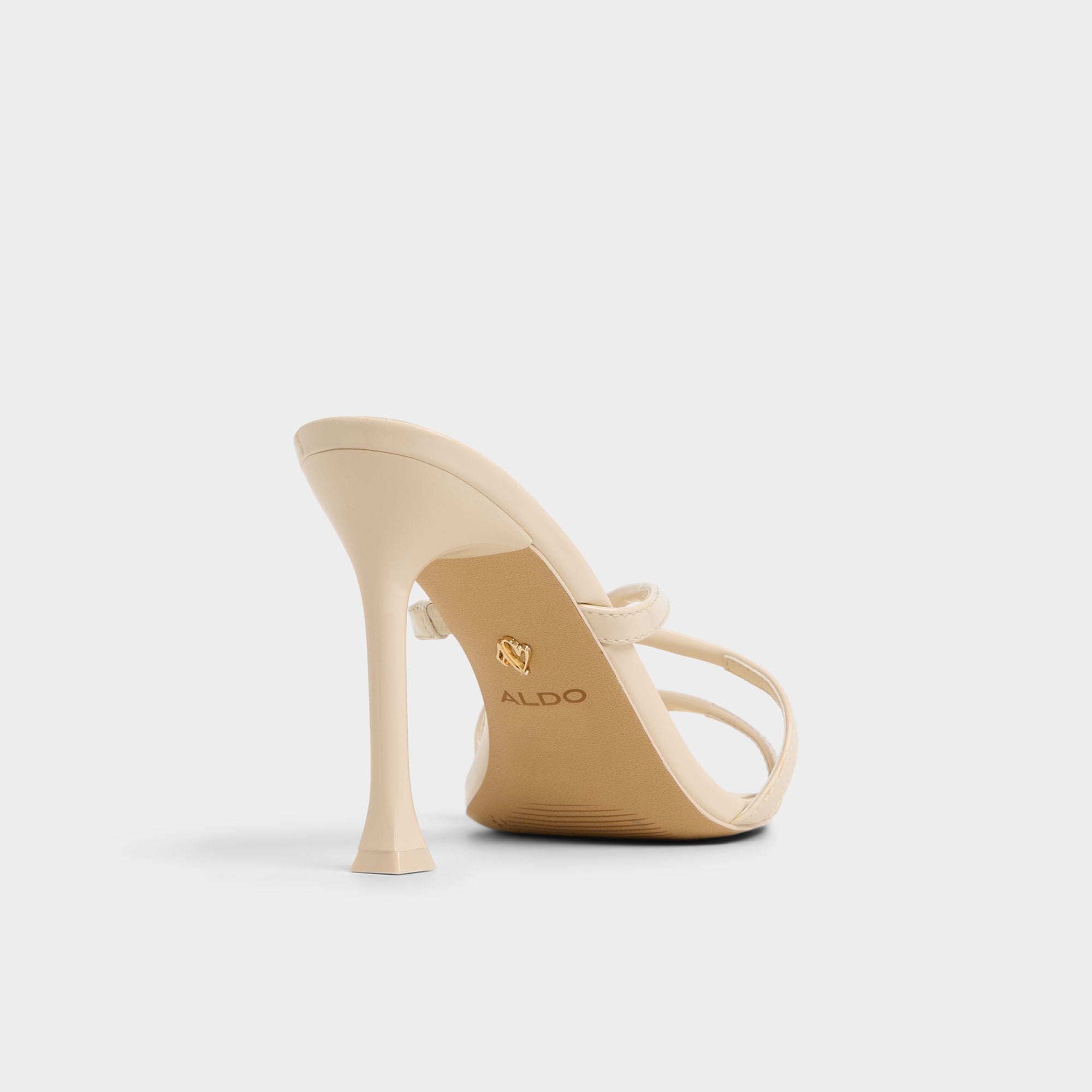 Stiletto heel Velaia Light Beige Women's Heeled mules - Heeled mule
