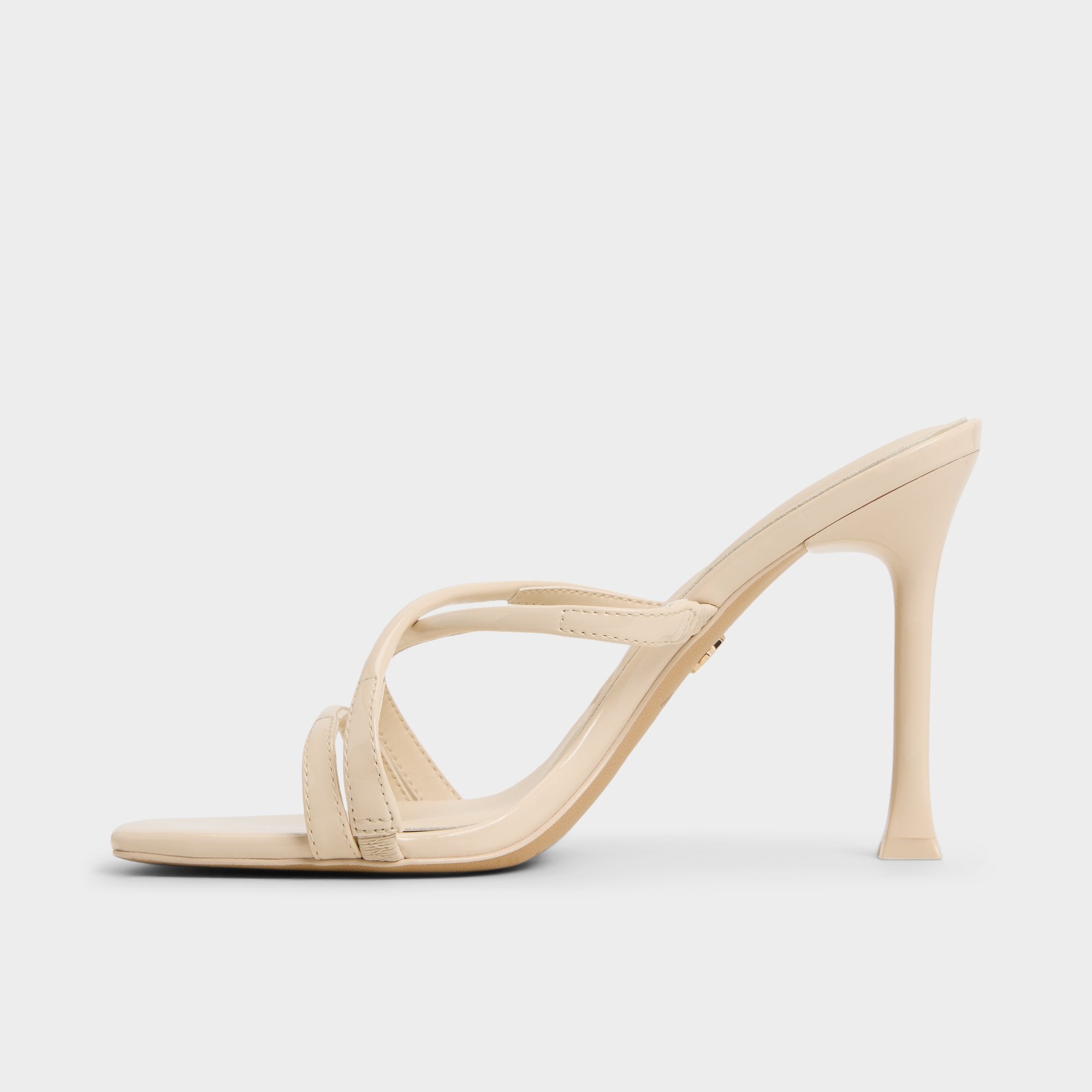 Stiletto heel Velaia Light Beige Women's Heeled mules - Heeled mule