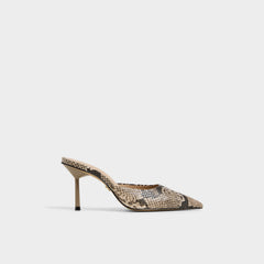 Beatrixy Python Women's Heeled mules - Heeled mule Stiletto heel