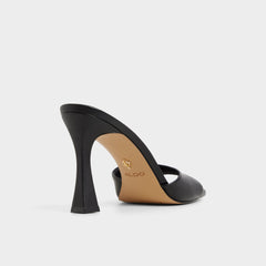 Stiletto heel Jennifer in Black - Heeled mule