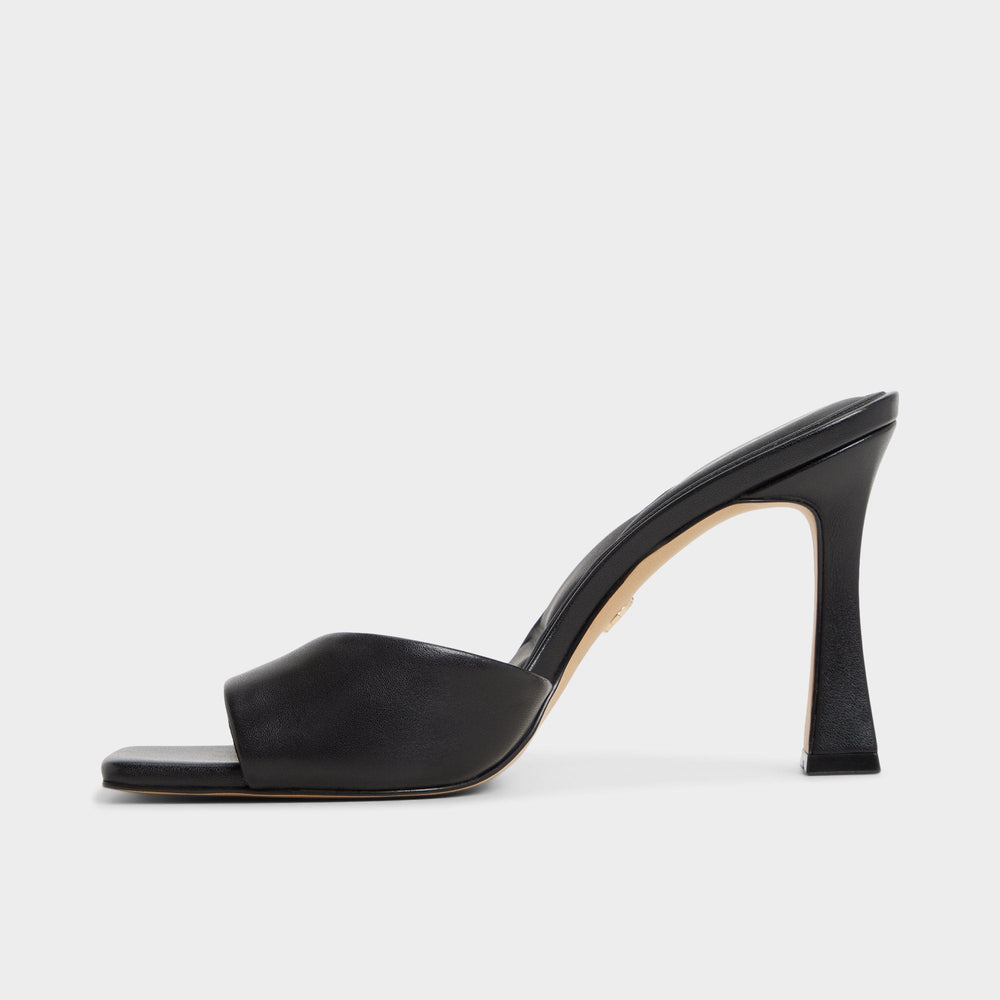Stiletto heel Jennifer in Black - Heeled mule