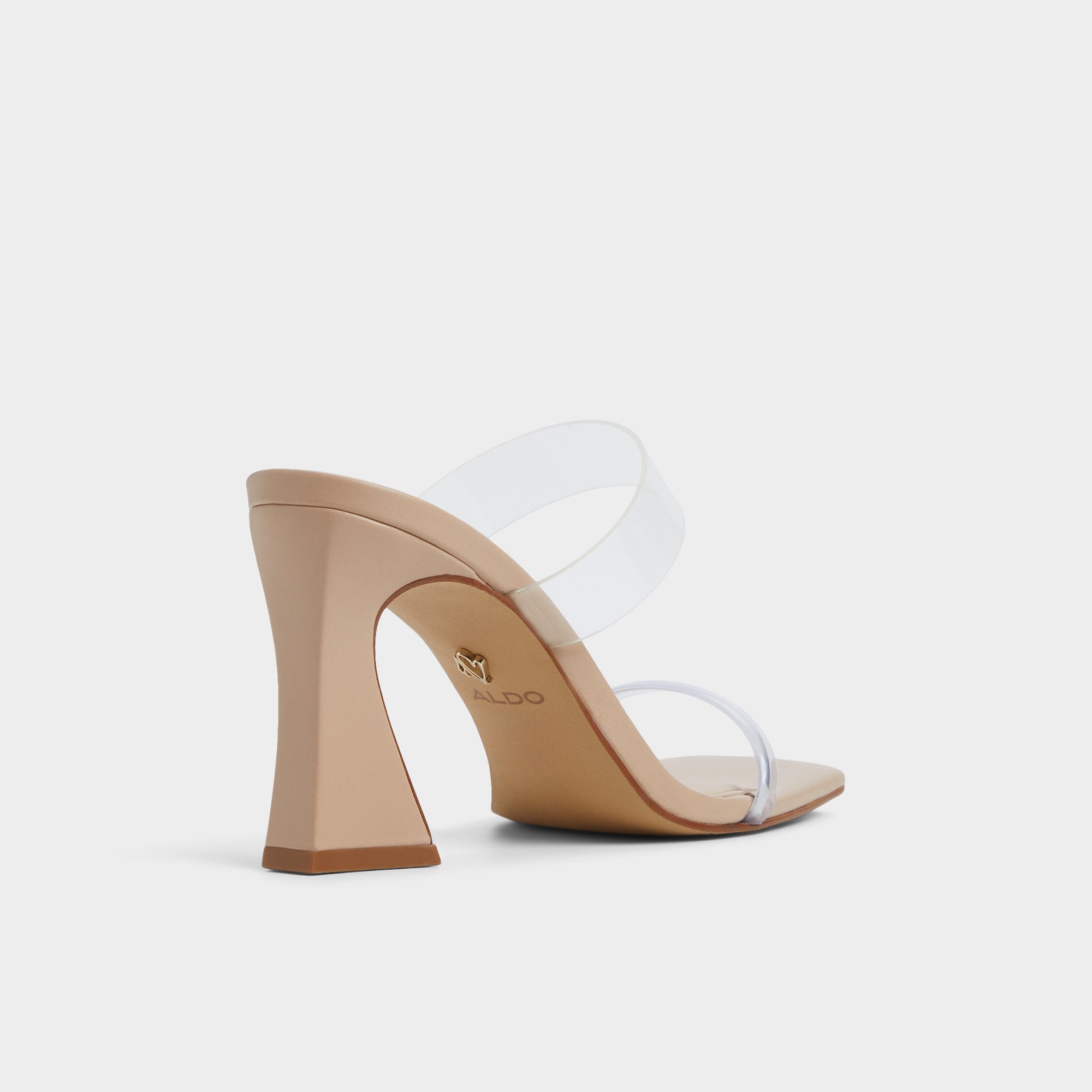 Calley Tan Women's Heeled mules - Heeled mule Block heel