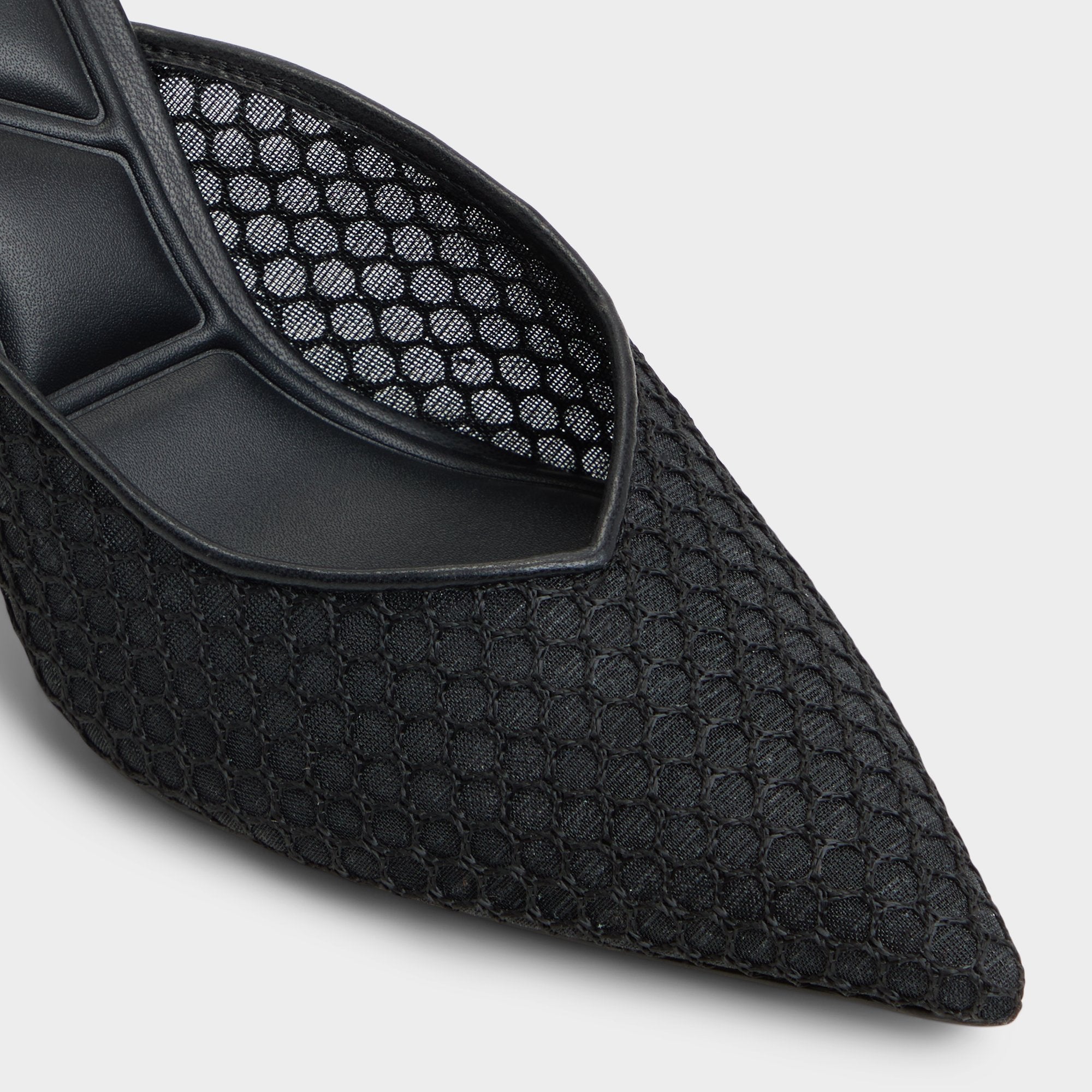 Gamilia Black Women's Kitten heels - Heeled mule Kitten heel