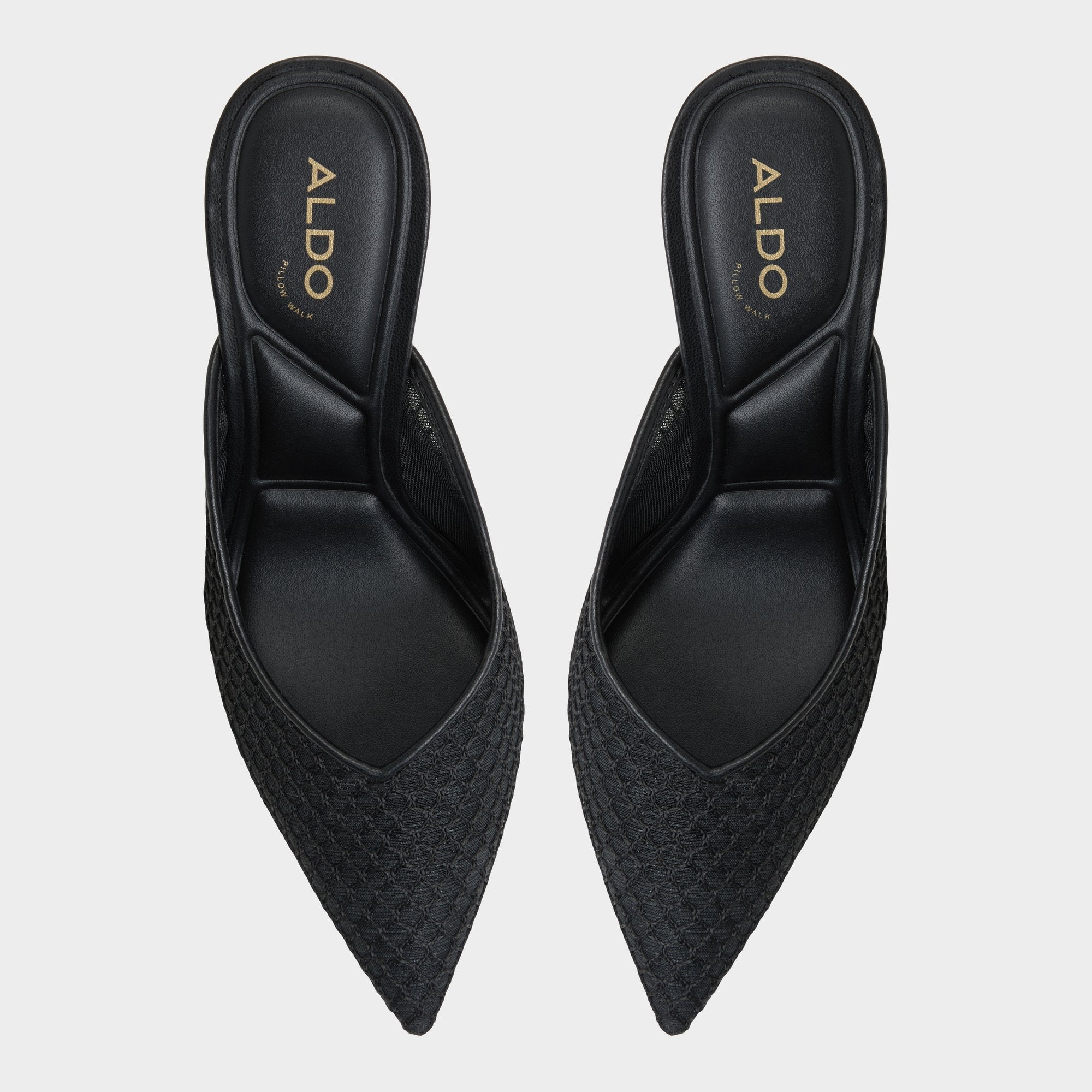 Gamilia Black Women's Kitten heels - Heeled mule Kitten heel