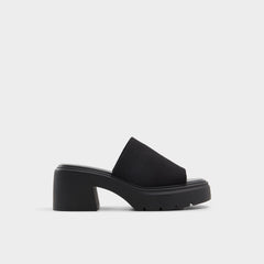 Block heel Harrietta Black Women's Wedges - Heeled mule