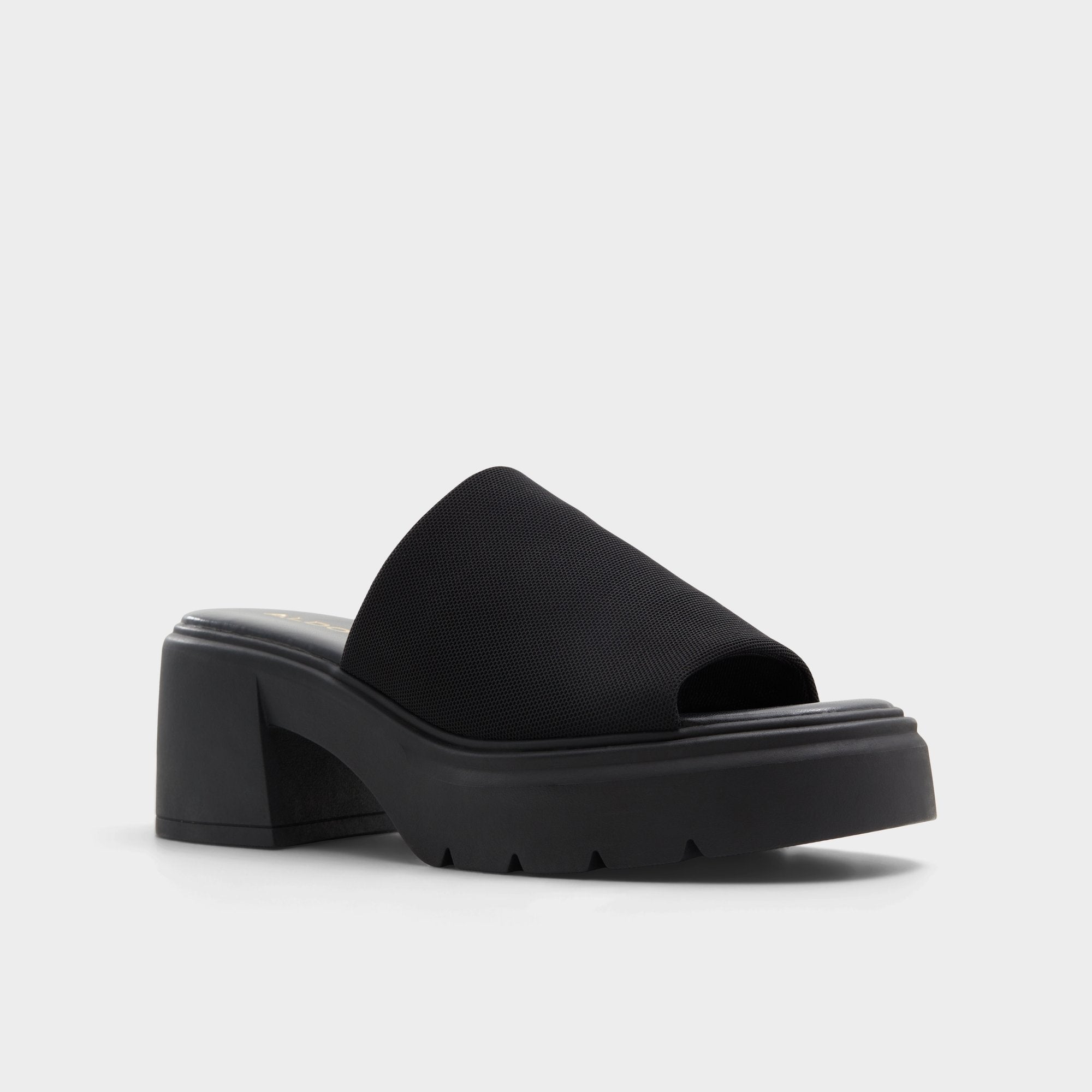 Block heel Harrietta Black Women's Wedges - Heeled mule