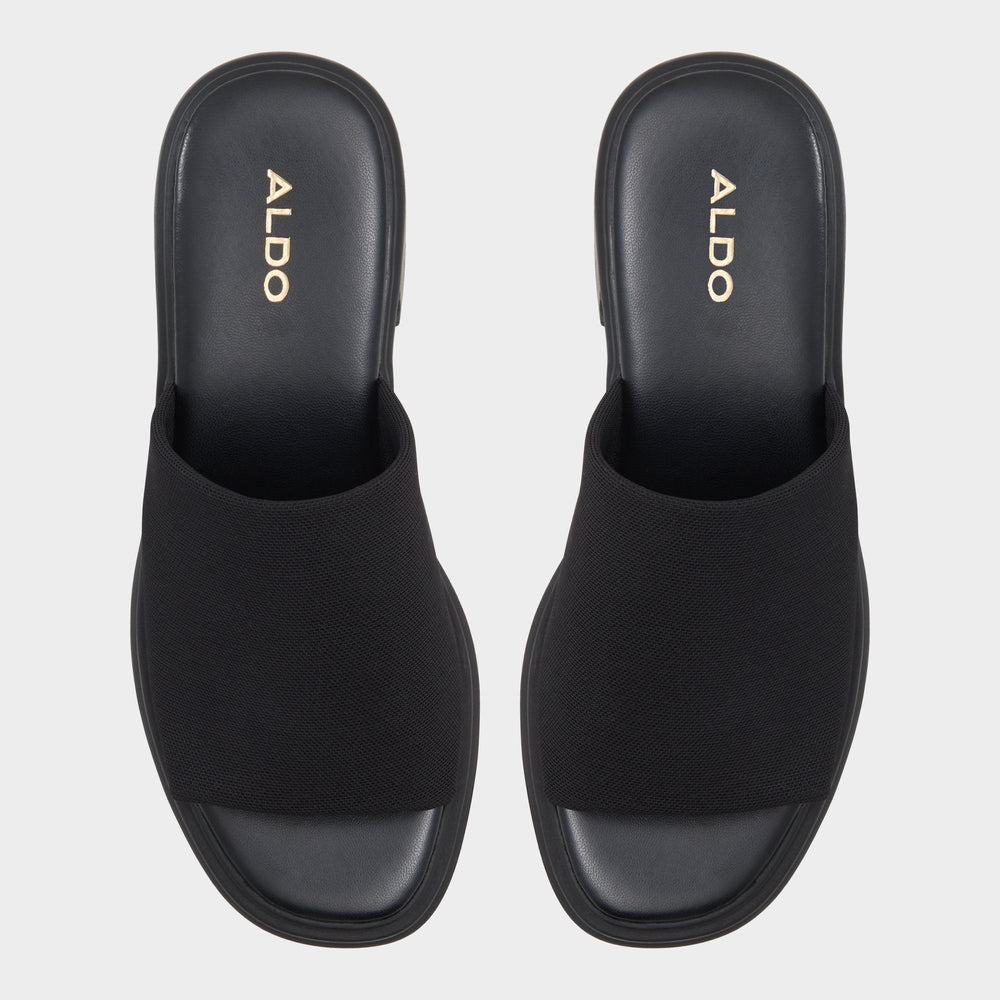 Block heel Harrietta Black Women's Wedges - Heeled mule