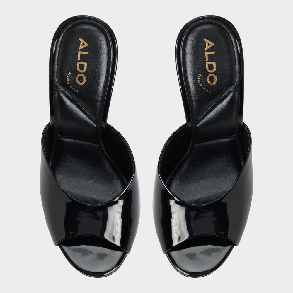 Fidelia Black Women's Heeled mules - Heeled mule