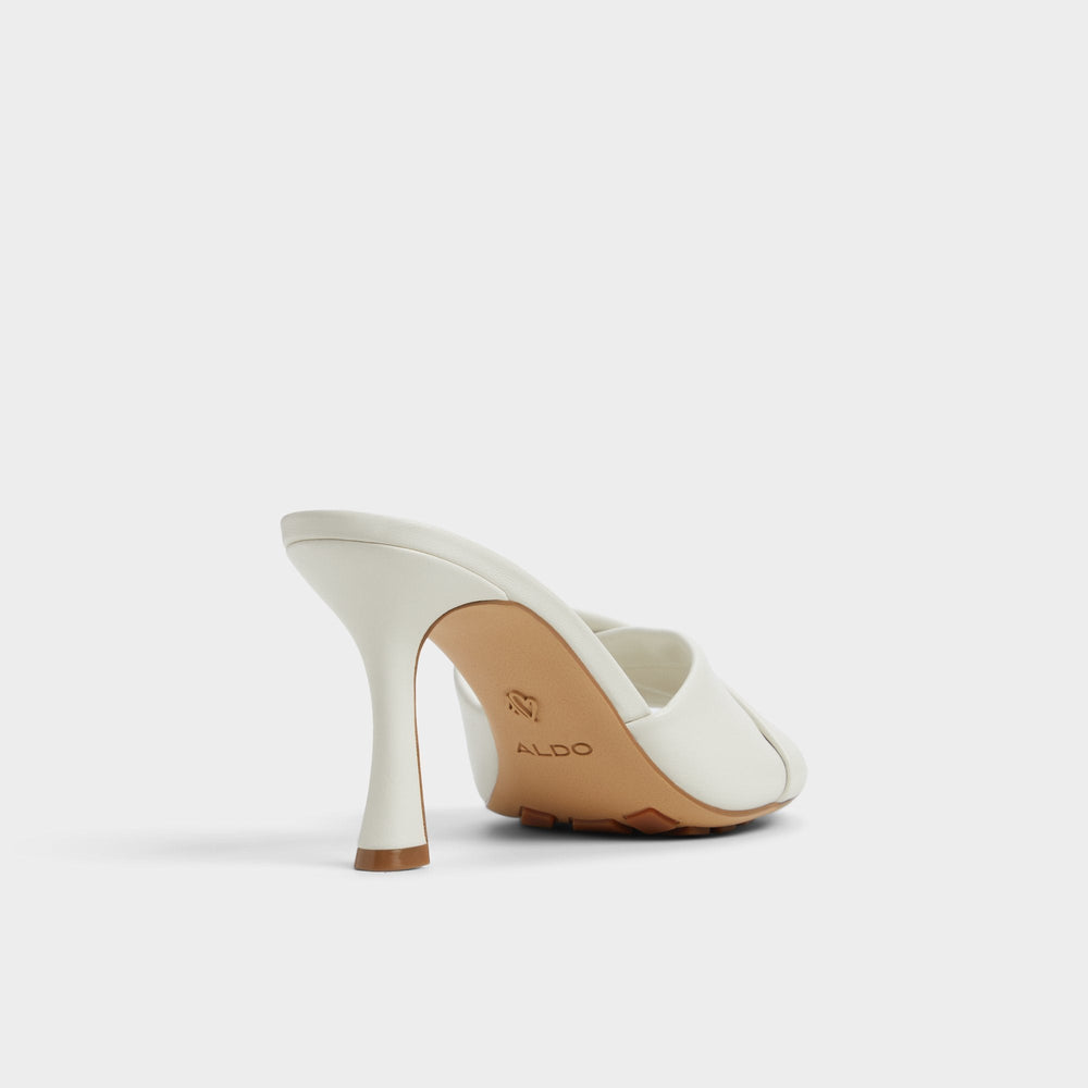 Stiletto heel Lyhanna White/Bone Women's Heeled mules - Heeled mule