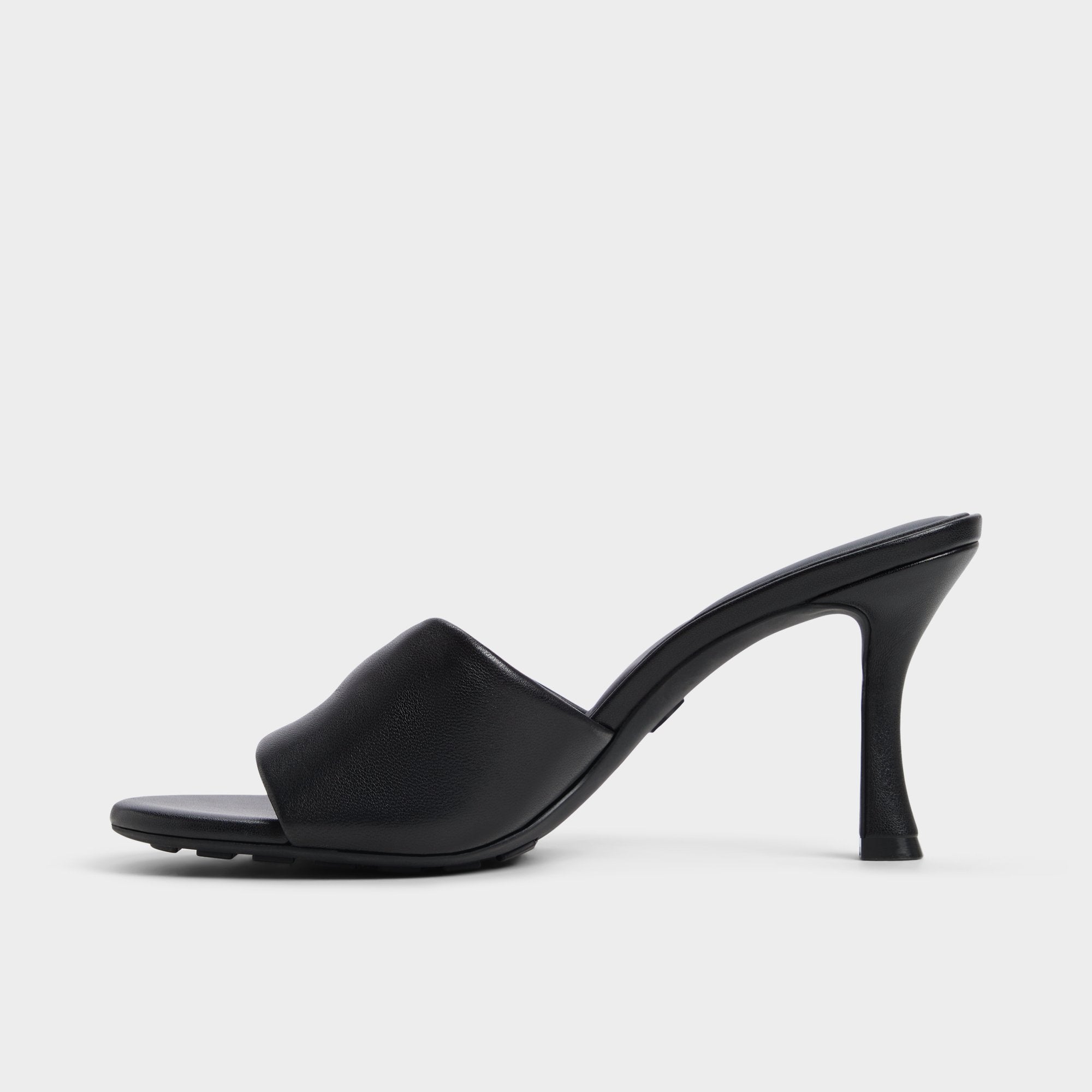 Lyhanna Black Women's Heeled mules - Heeled mule Stiletto heel