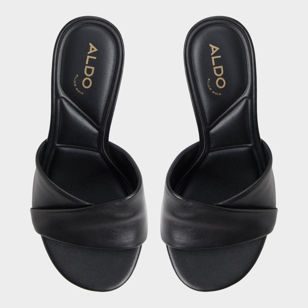 Lyhanna Black Women's Heeled mules - Heeled mule Stiletto heel