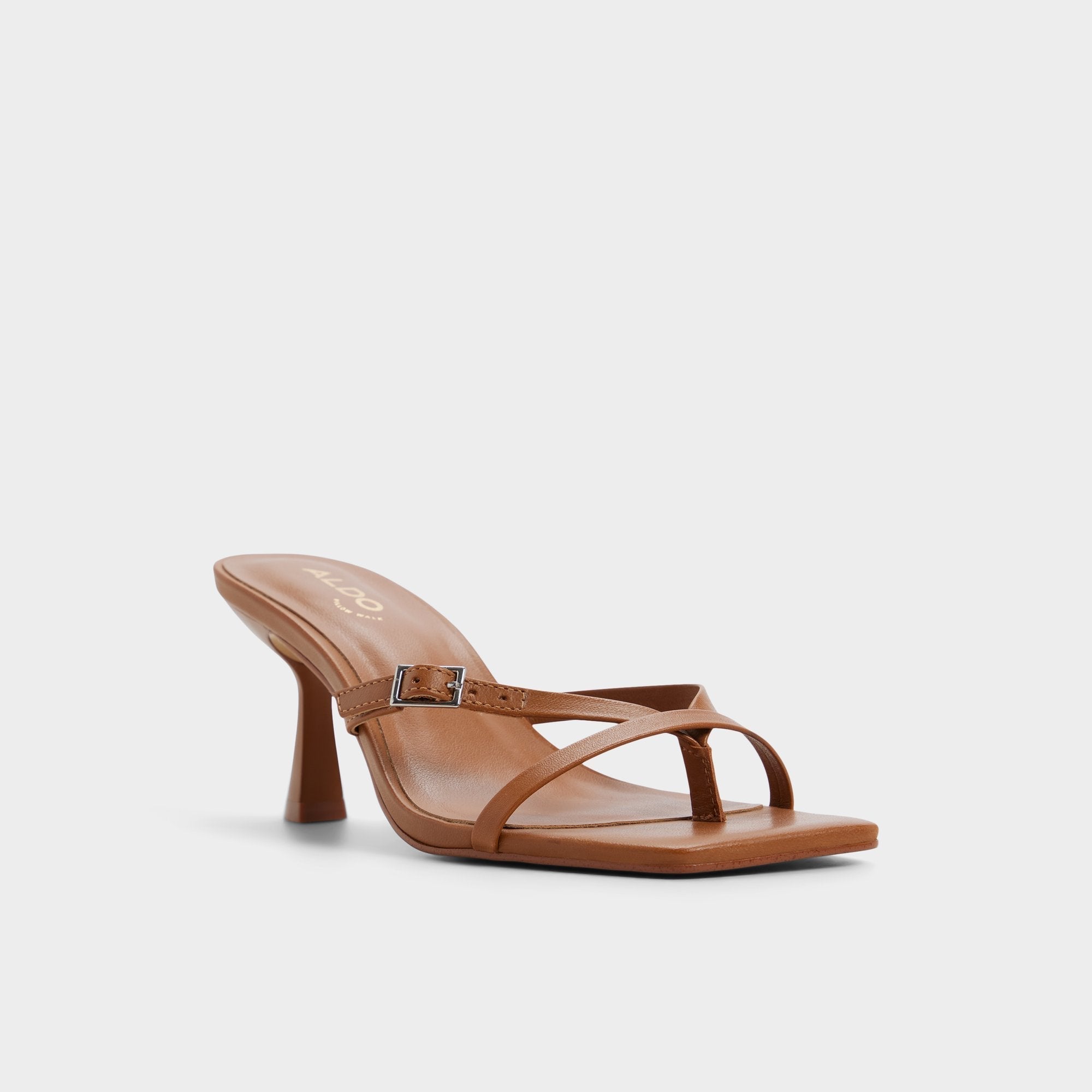 Gannever - Heeled flip flop Kitten heel