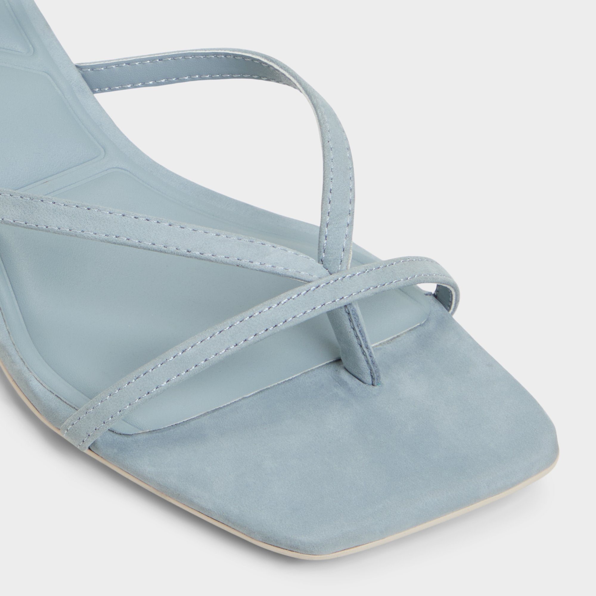 Soffie Other Blue Women's Strappy sandals - Strappy heeled sandal Kitten heel