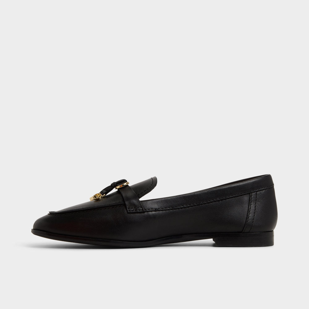 Ybilide Black Women's Loafers & Oxfords - Loafer