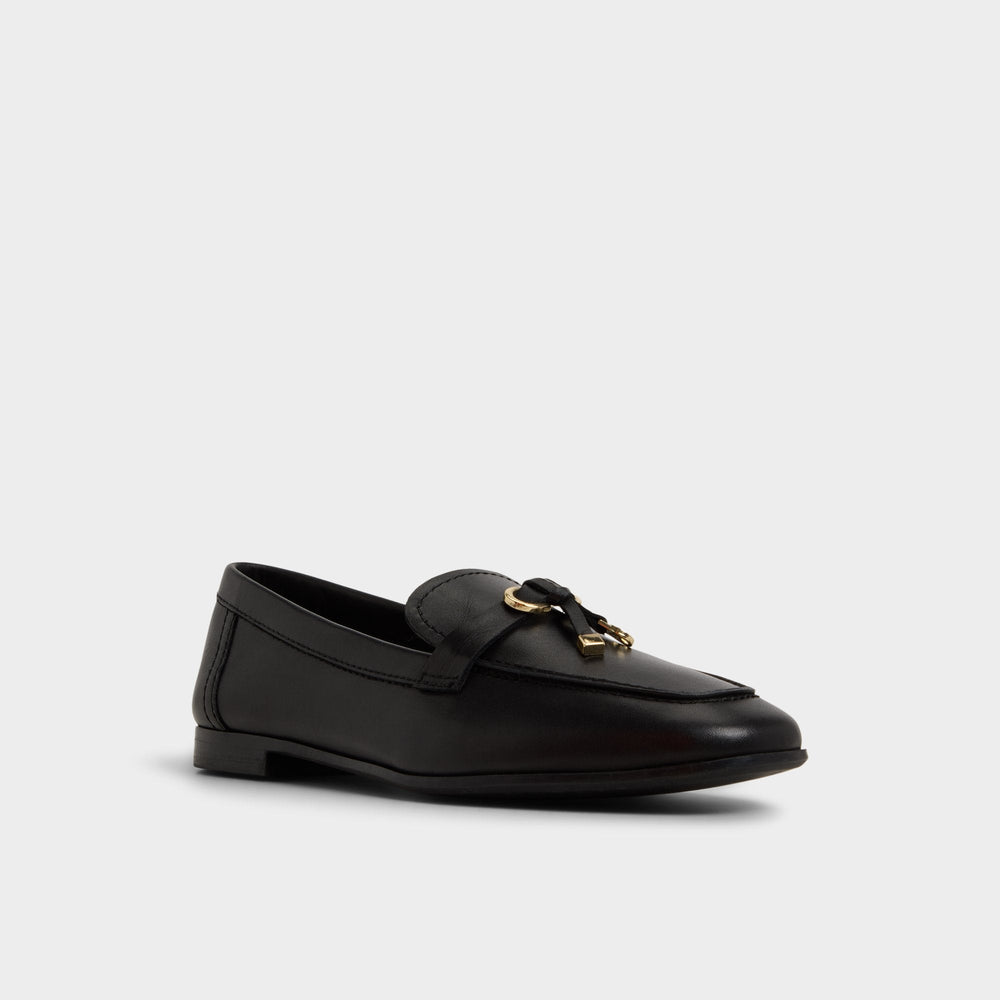Ybilide Black Women's Loafers & Oxfords - Loafer