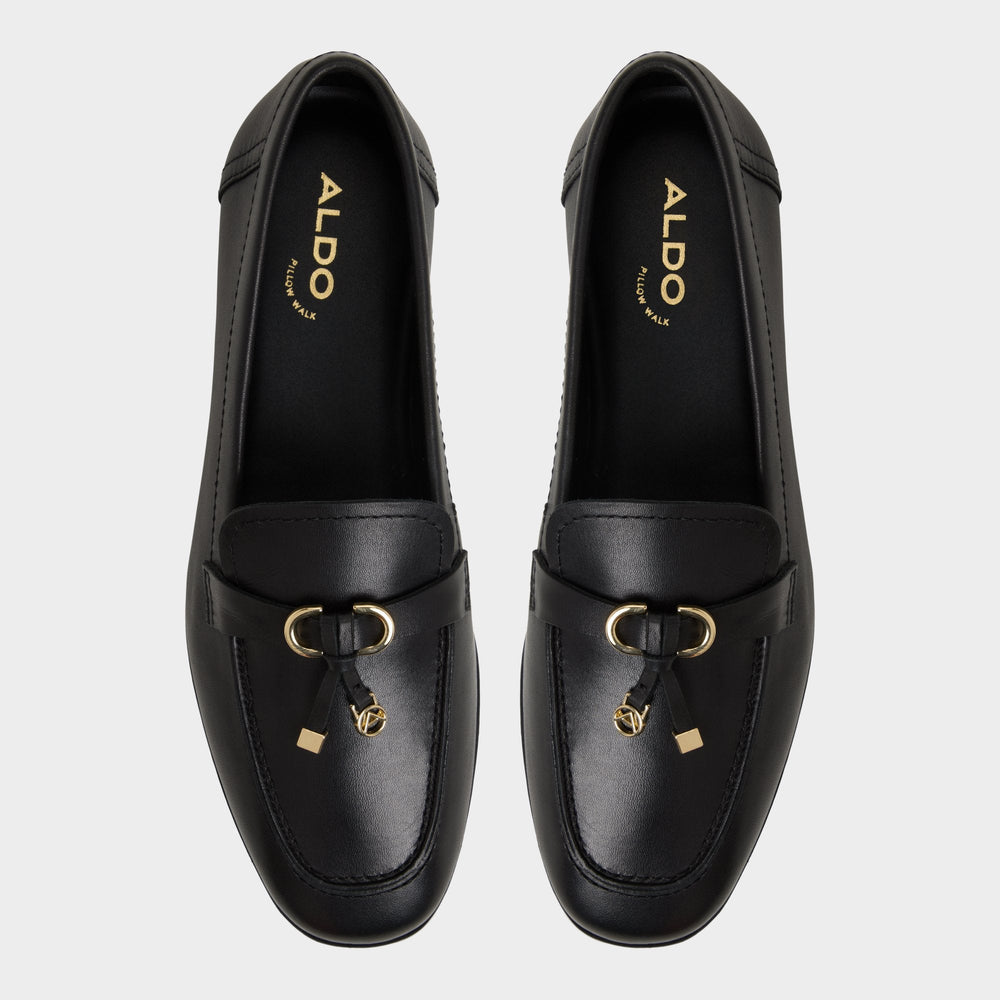 Ybilide Black Women's Loafers & Oxfords - Loafer