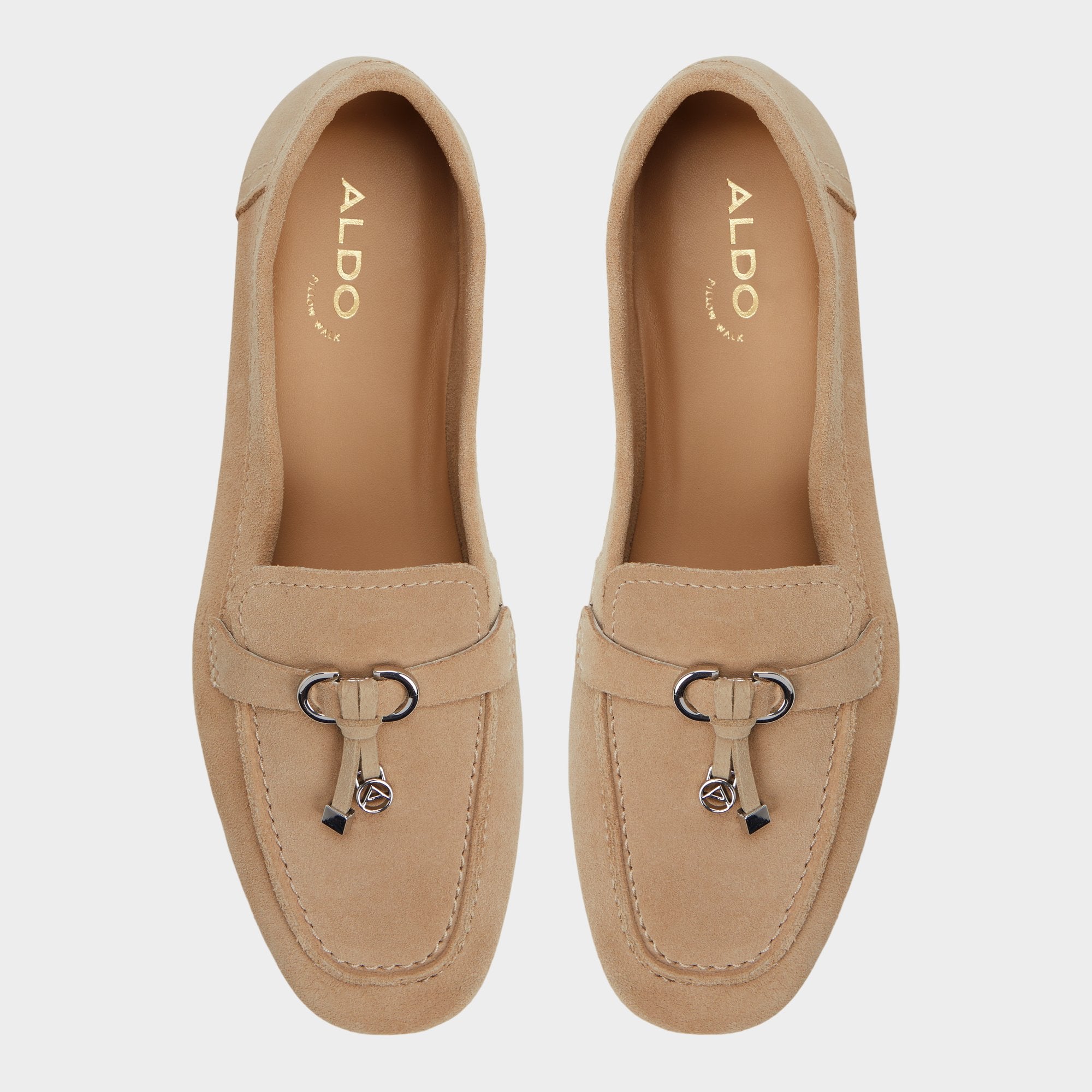 Ybilide Medium Beige Women's Loafers & Oxfords - Loafer