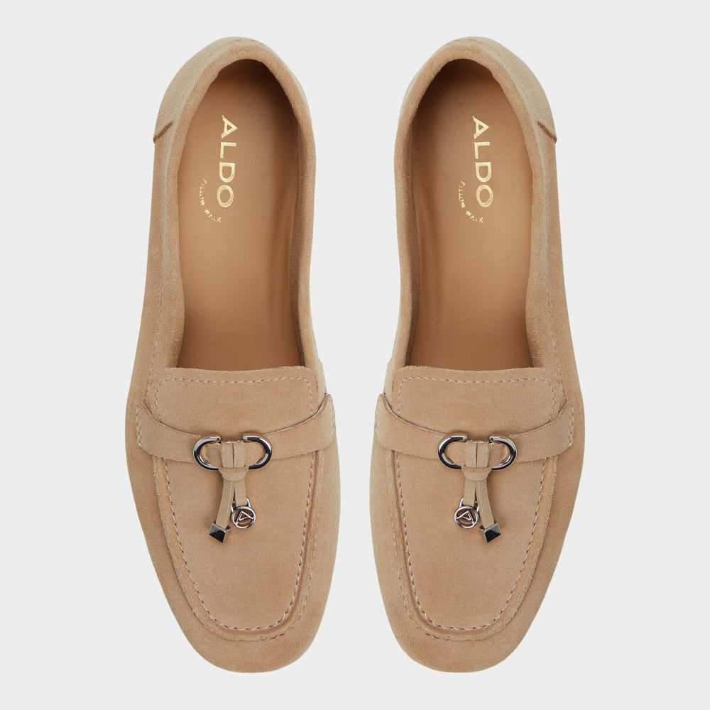 Ybilide Medium Beige Women's Loafers & Oxfords - Loafer