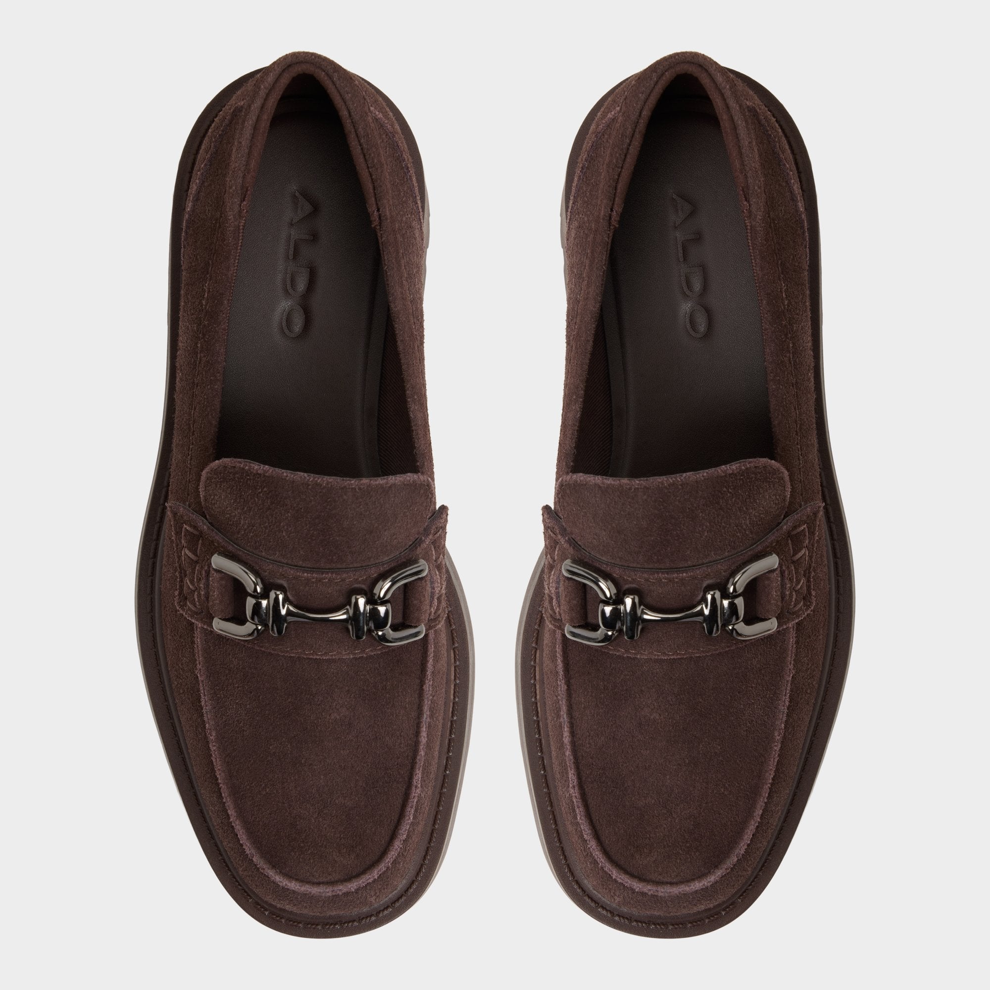 Oneameth in Dark Brown - Loafer Lug sole