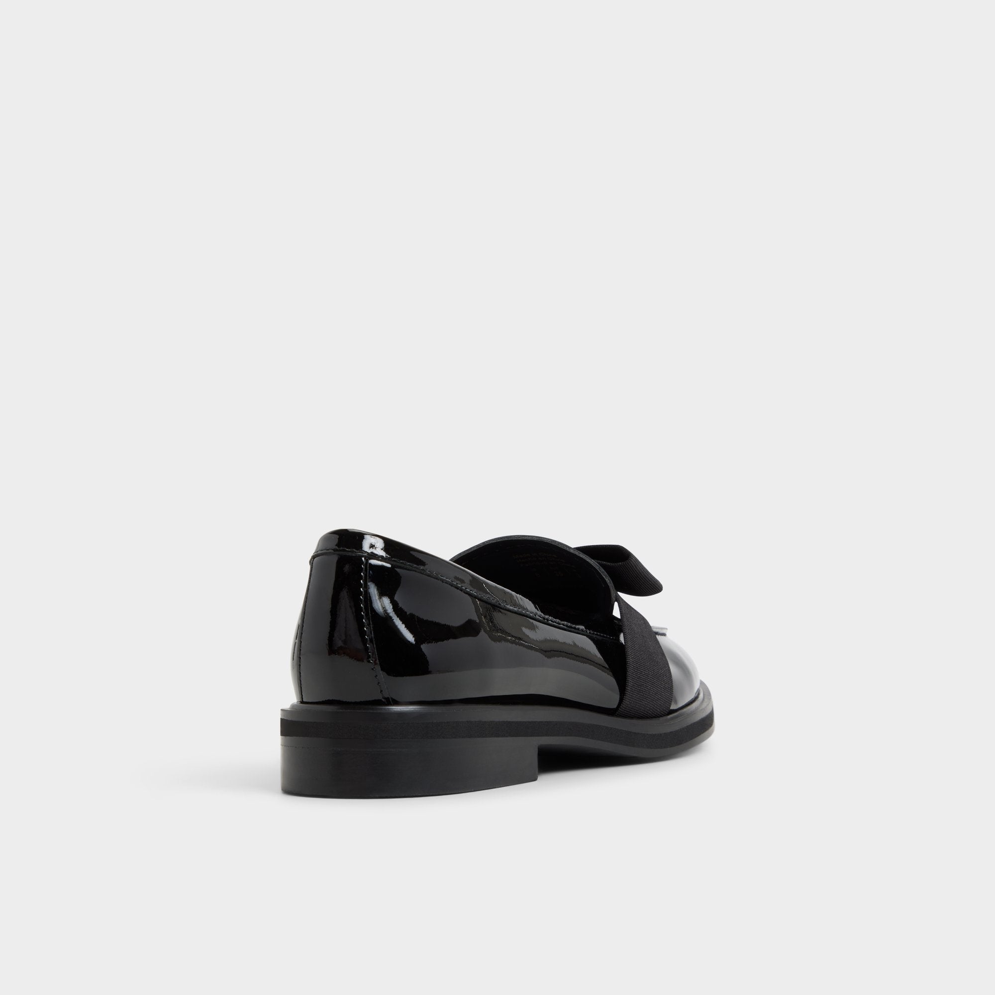 Bissom in Black - Loafer Block heel