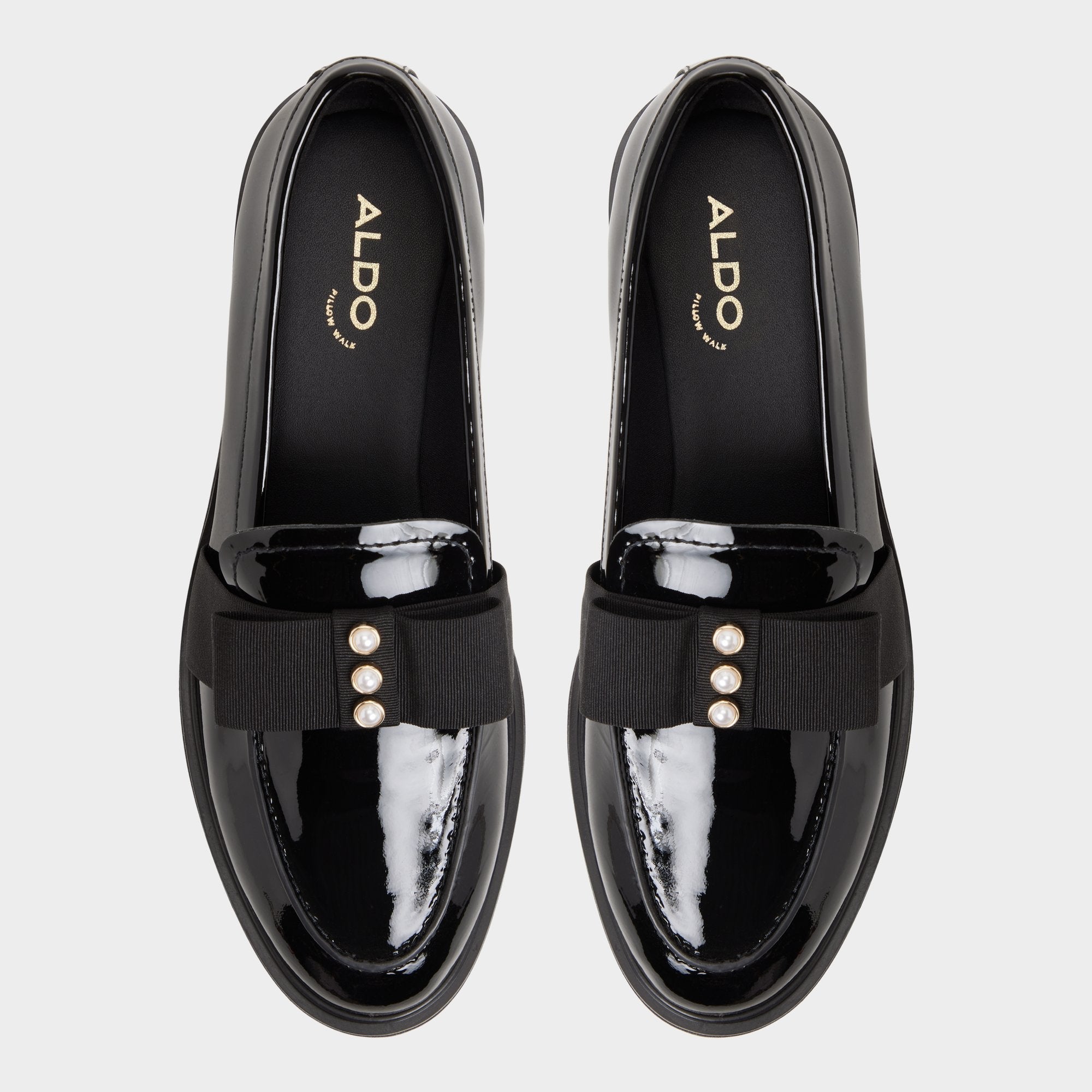 Bissom in Black - Loafer Block heel